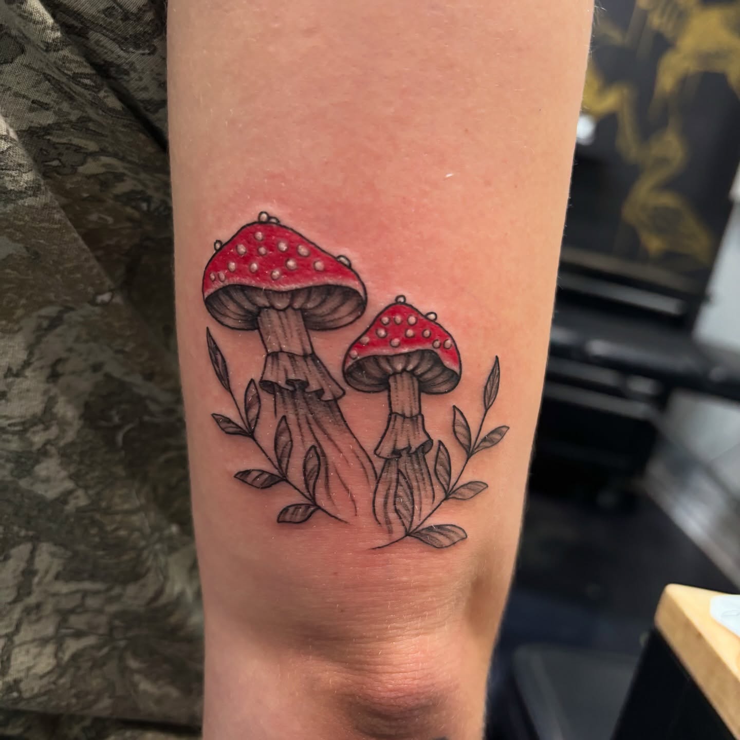 Tattoo by @tattoosbyshi — dotwork