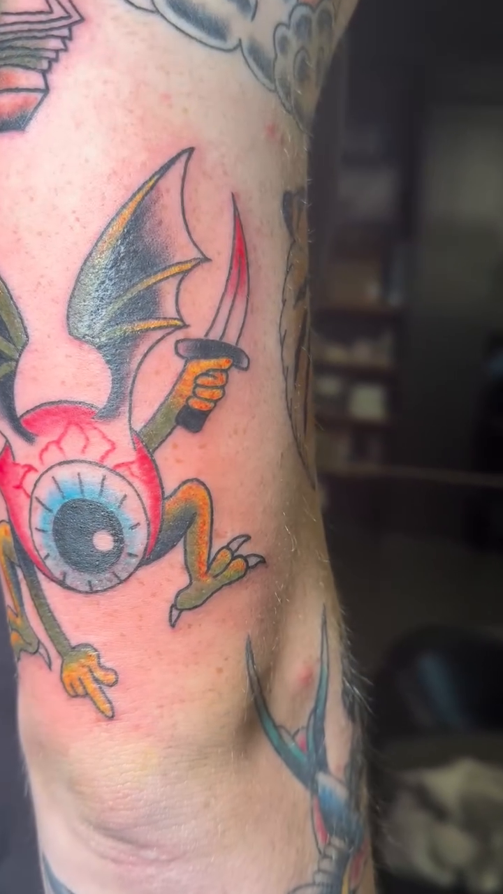 Tattoo by @sloastattoos — american_traditional