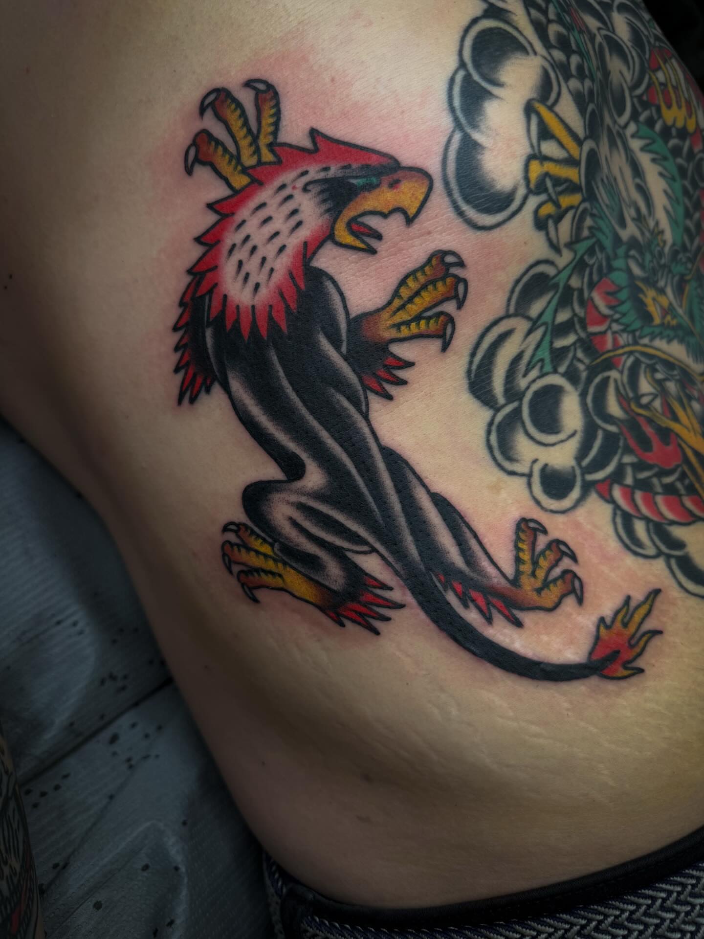 Tattoo by @harpertat2 — american_traditional