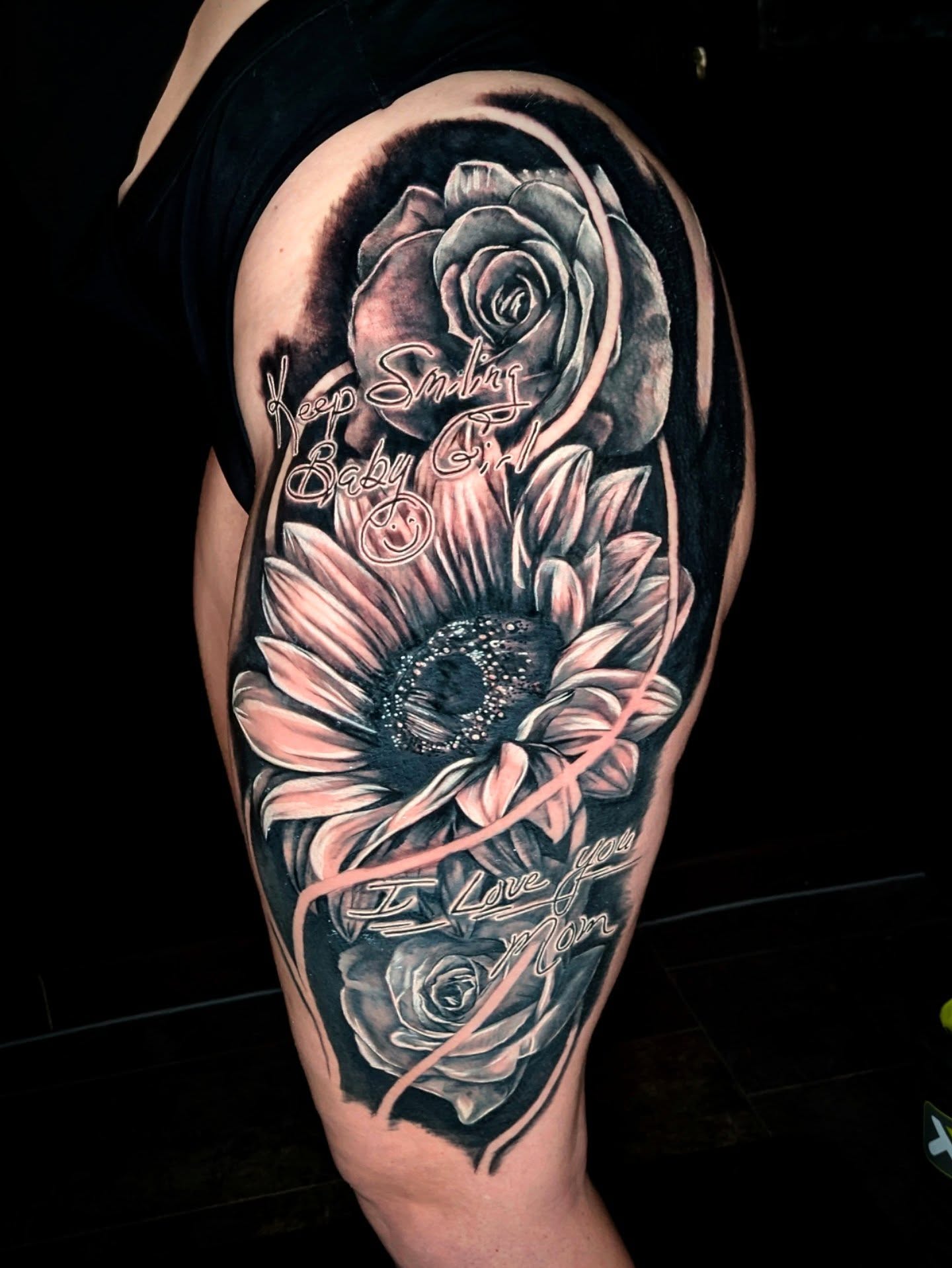 Tattoo by @beebe_artistry — black_and_grey, realism