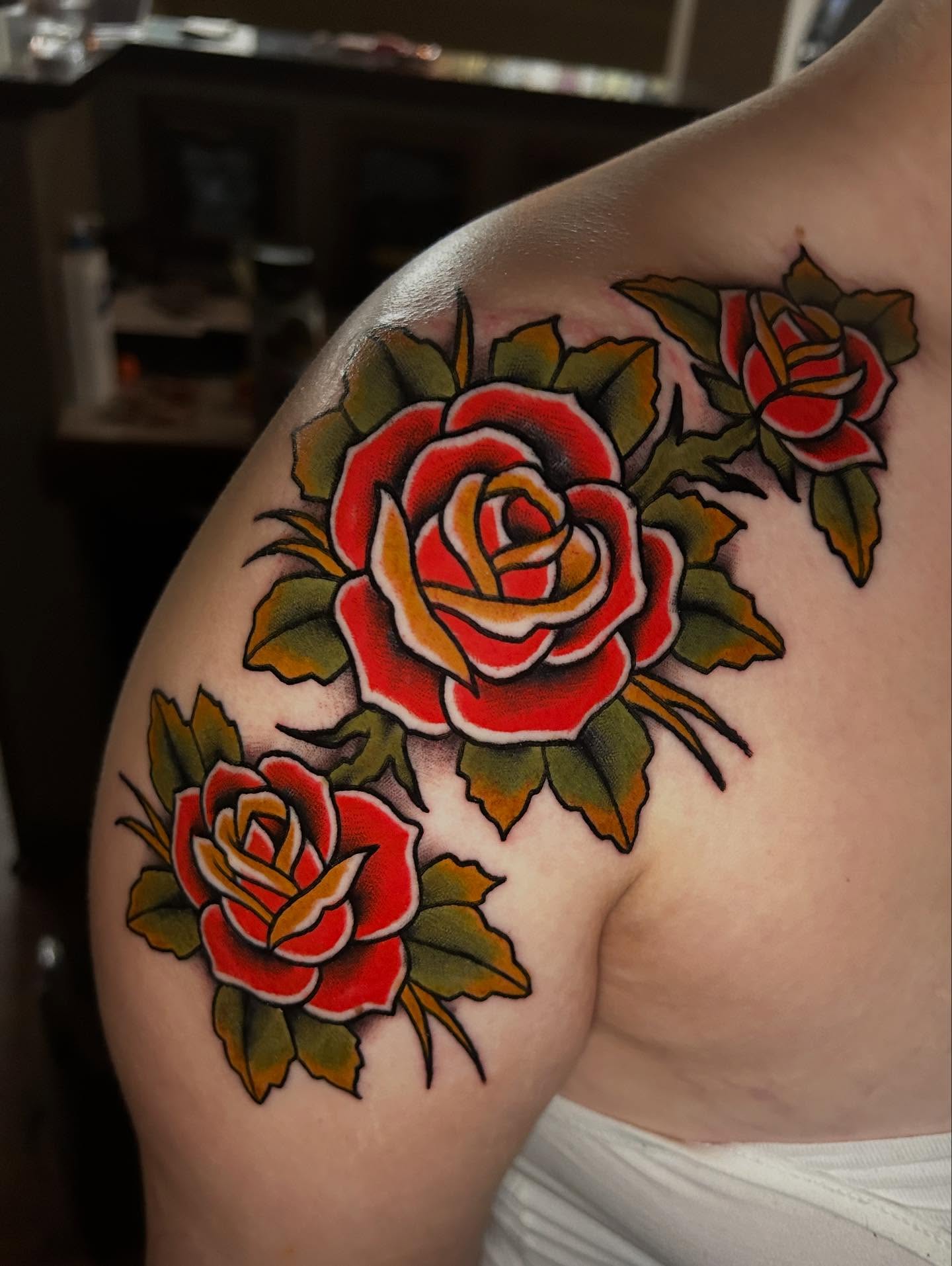 Tattoo by @skeletonkeytattoos — american_traditional