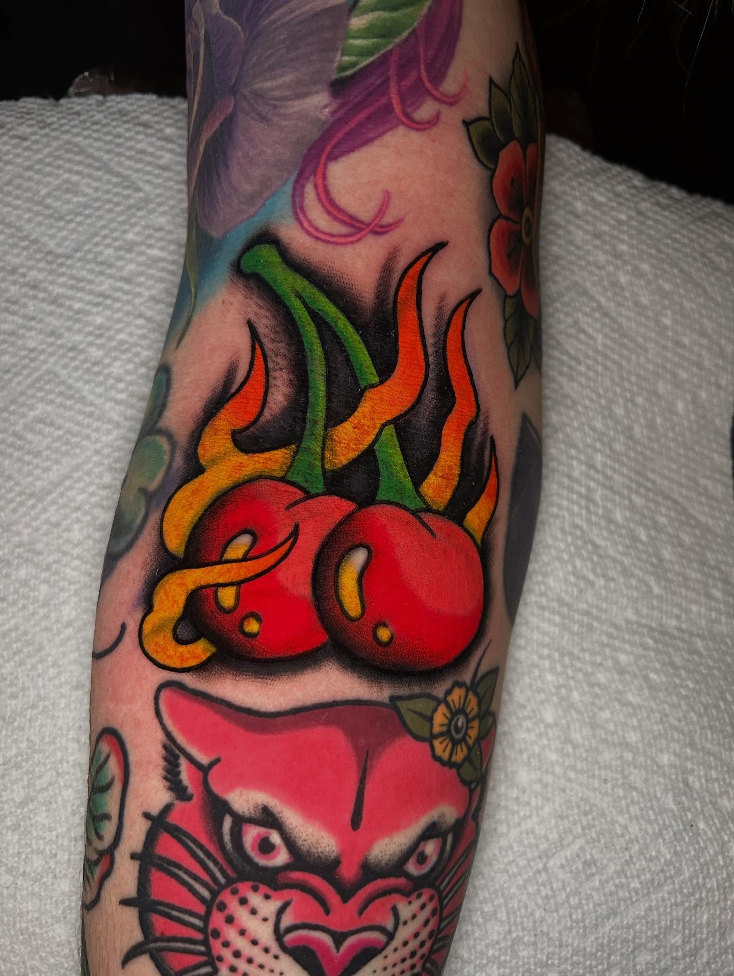 Tattoo by @skeletonkeytattoos — american_traditional