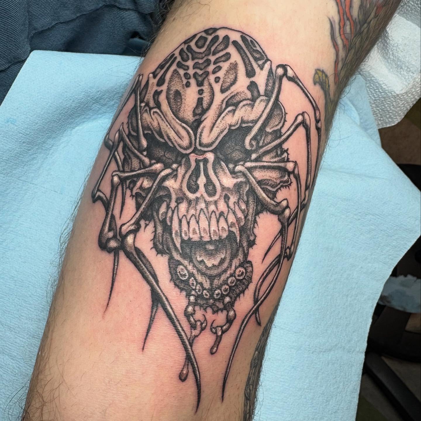 Tattoo by @fried_world — black_and_grey, realism