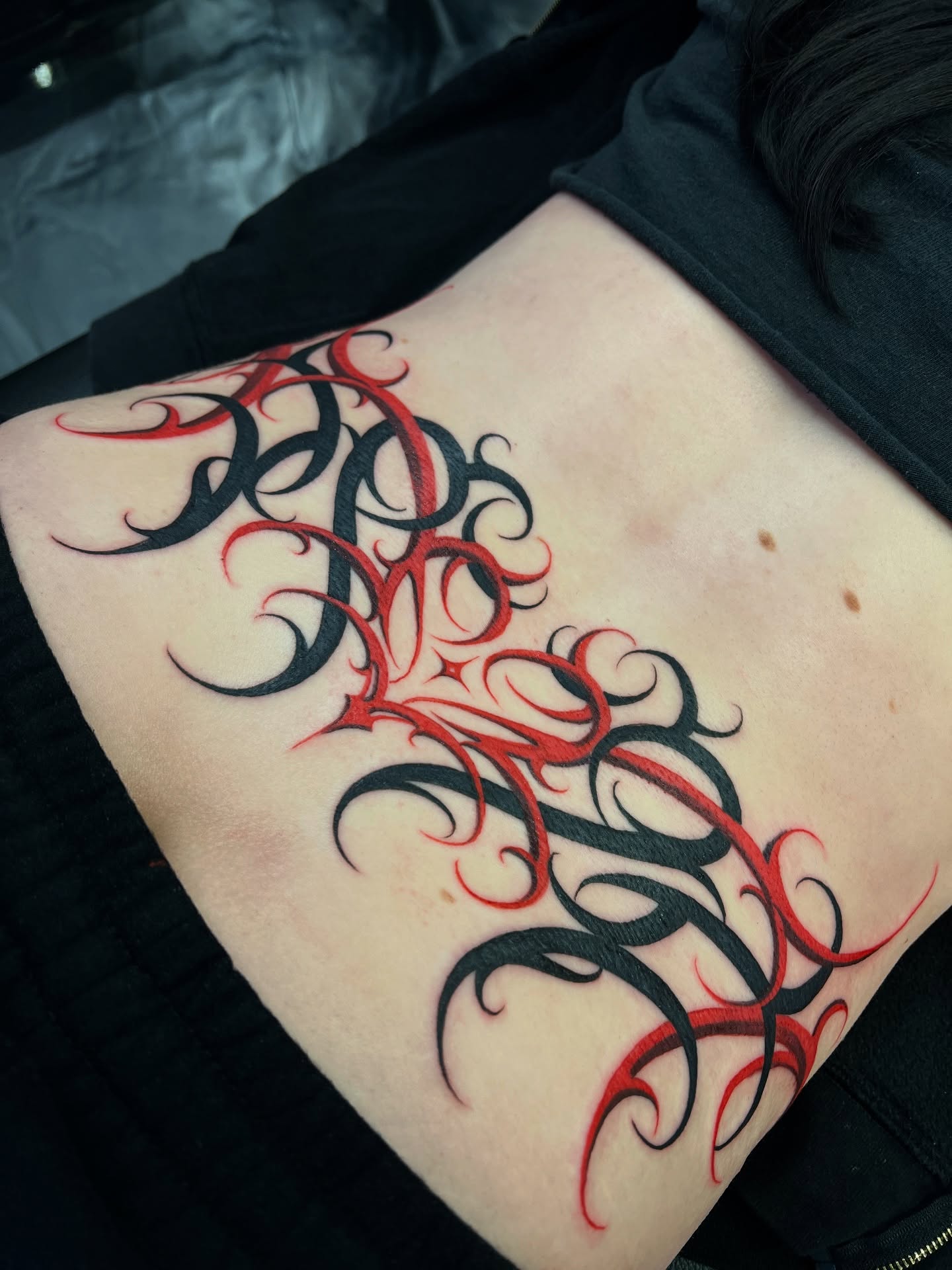 Tattoo by @stillballin6_ — tribal