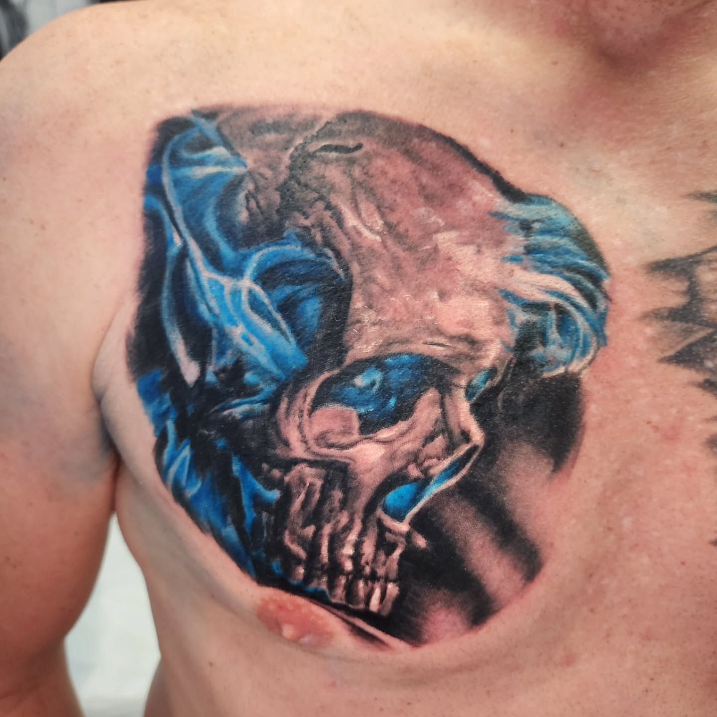 Tattoo by @zachmullinstattoos — dark_realism