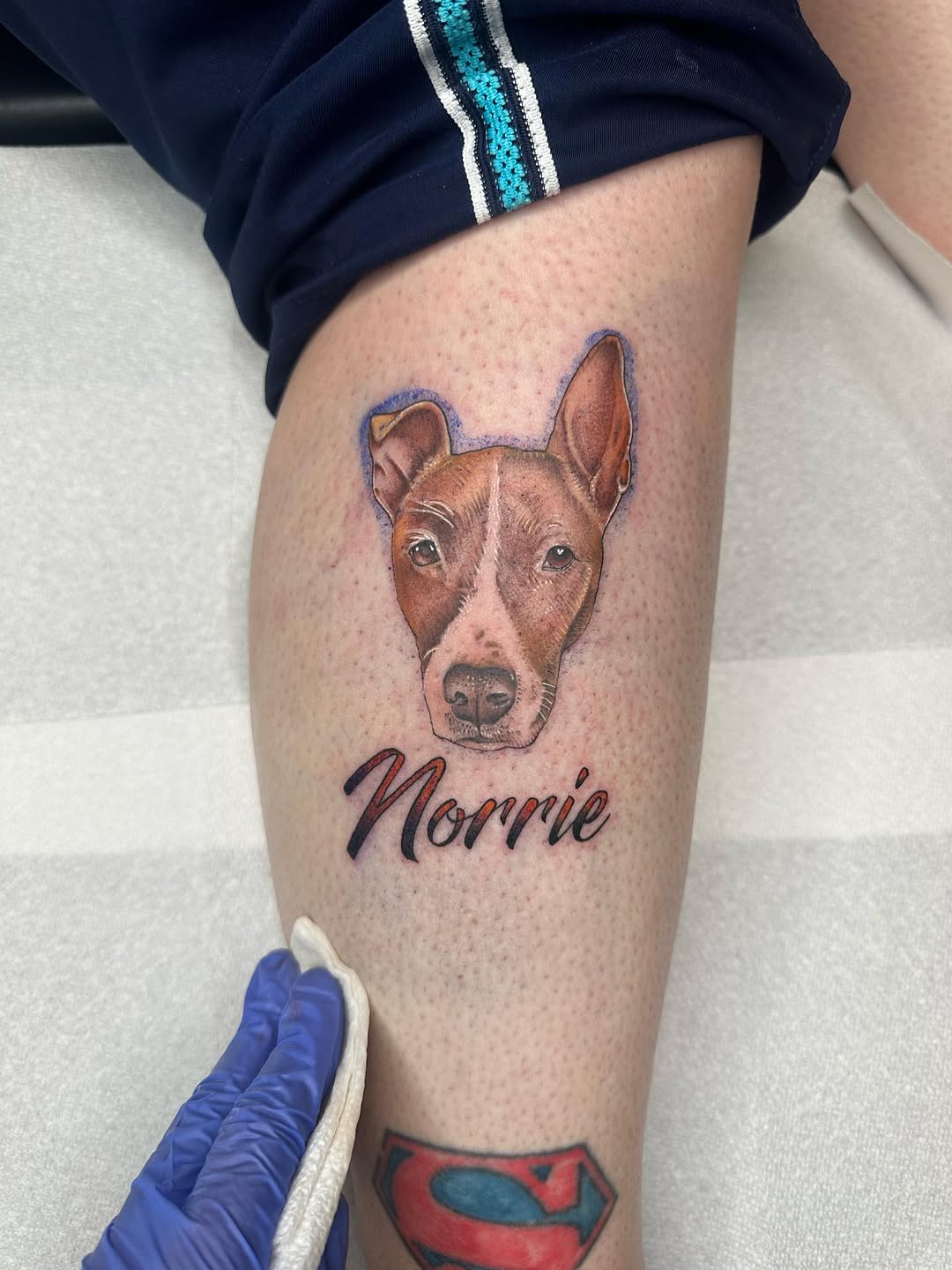 Tattoo by @tattoosbyhails — realism, lettering_script