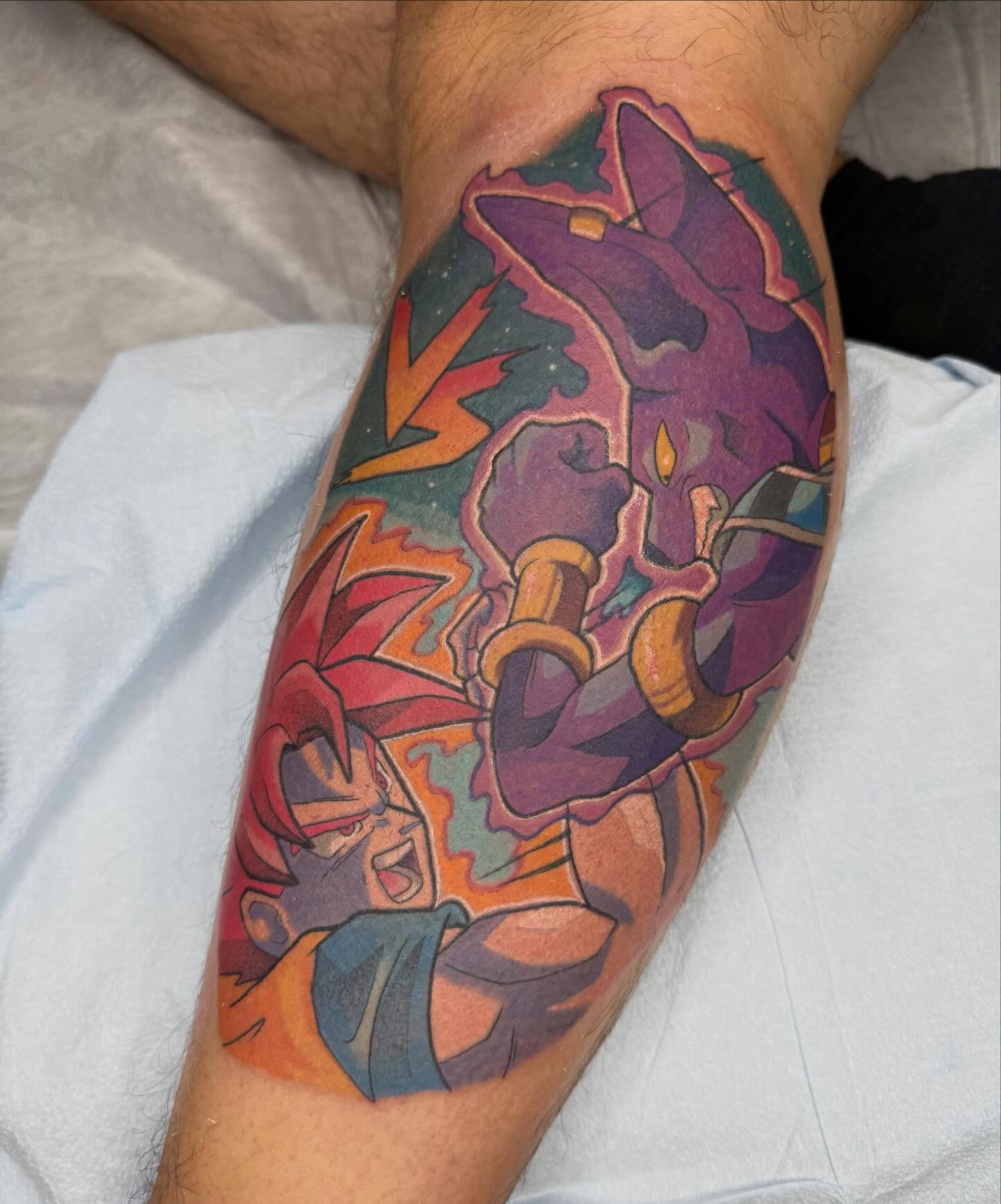 Tattoo by @manaxmike — anime