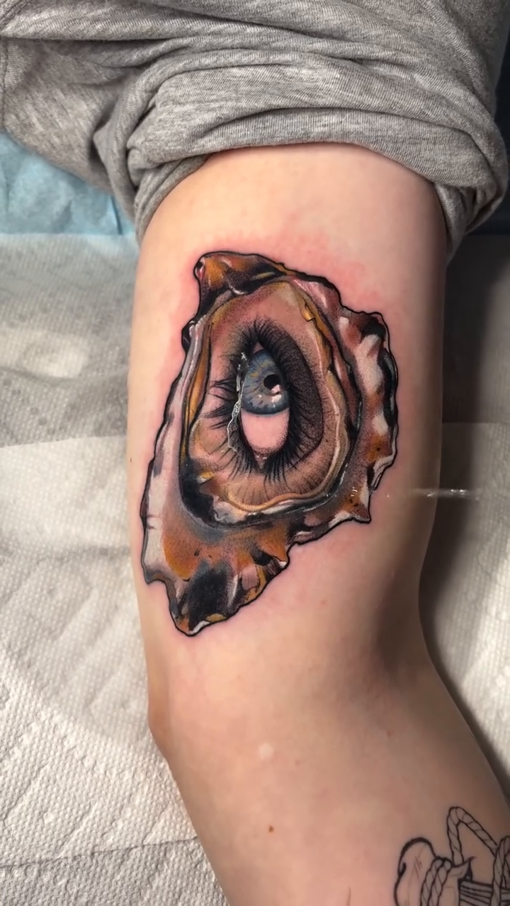 Tattoo by @c.x.dotline — realism, dark_realism