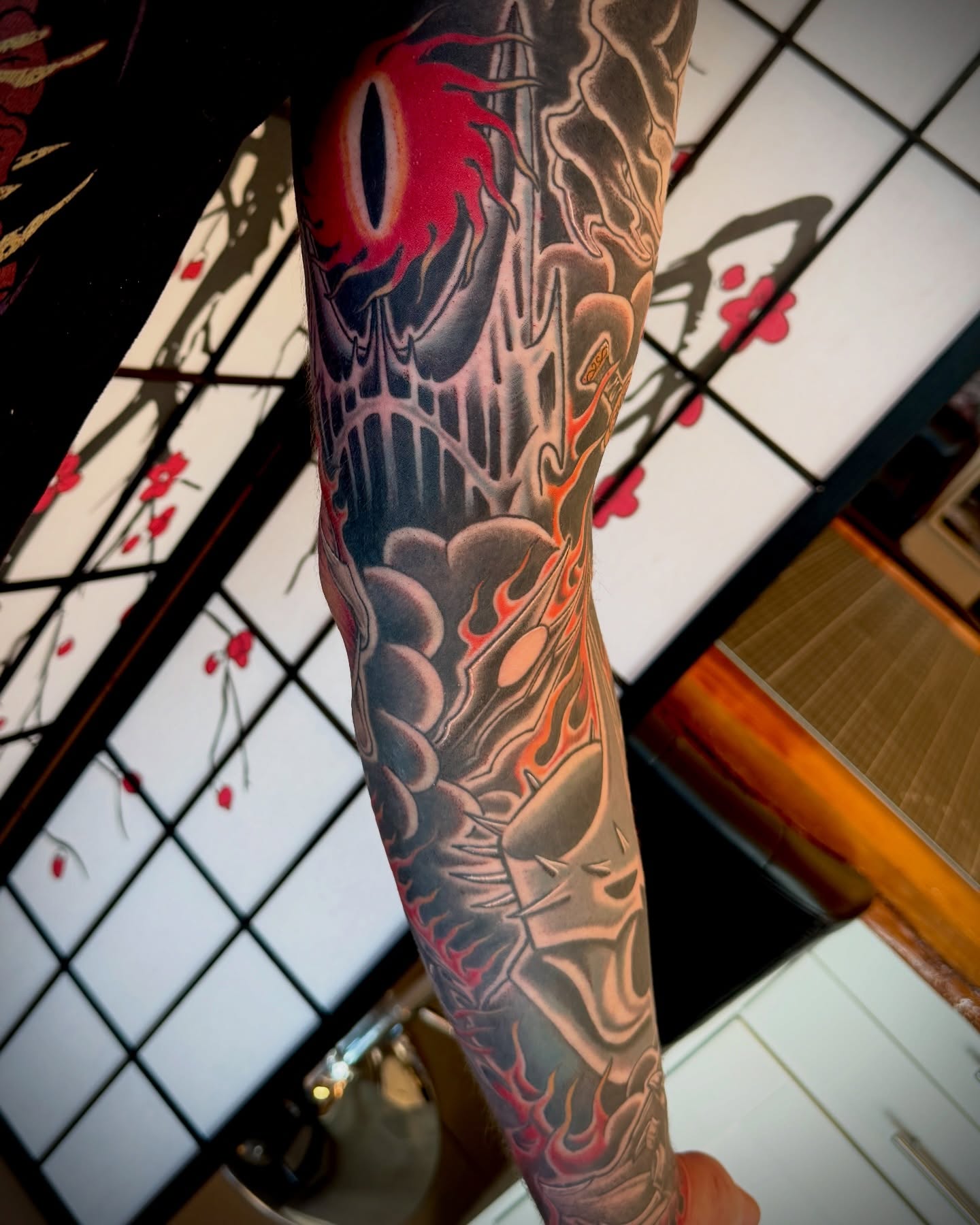 Tattoo by @buckotattoo — dark_realism, japanese_irezumi