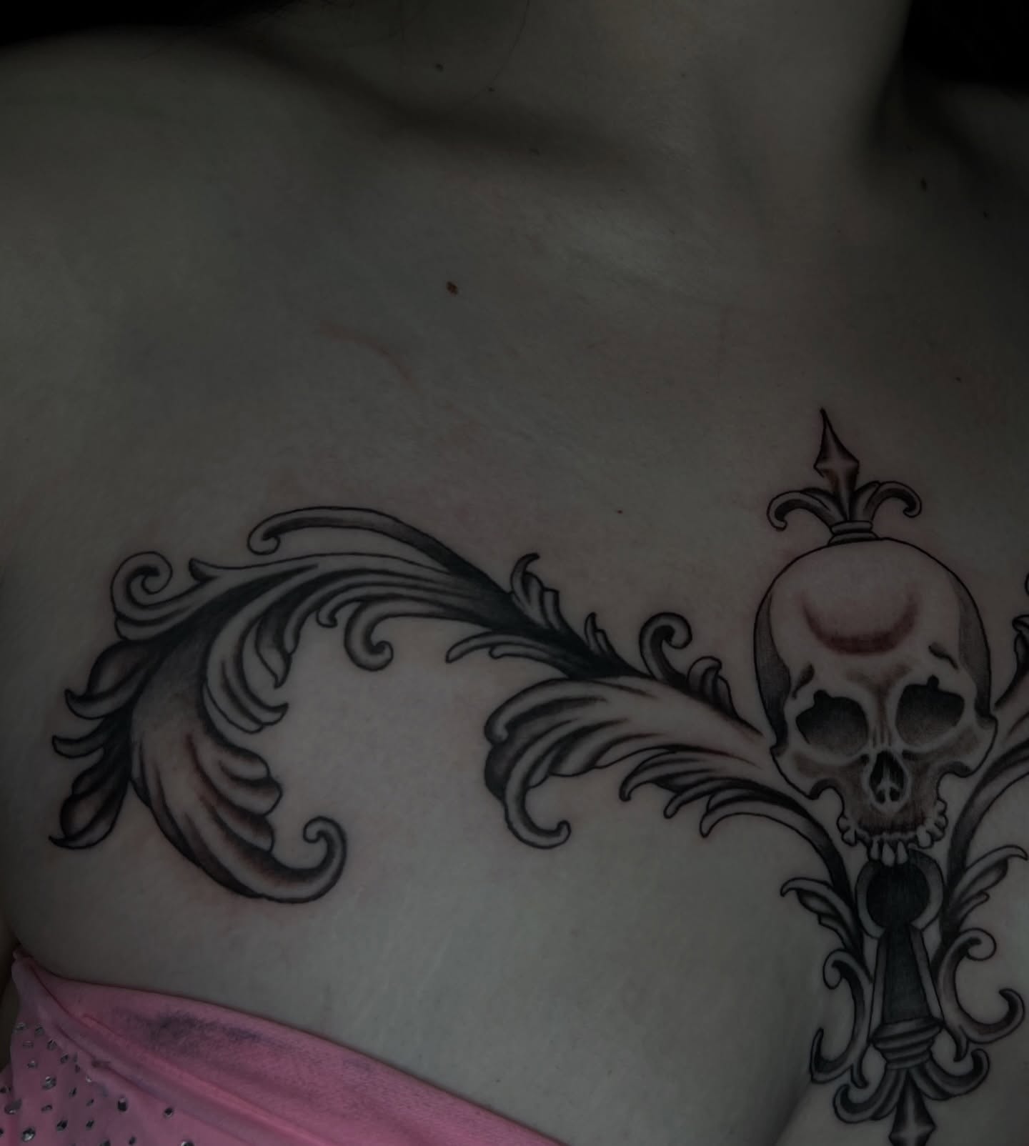 Tattoo by @vic_the_vicious — black_and_grey, ornamental