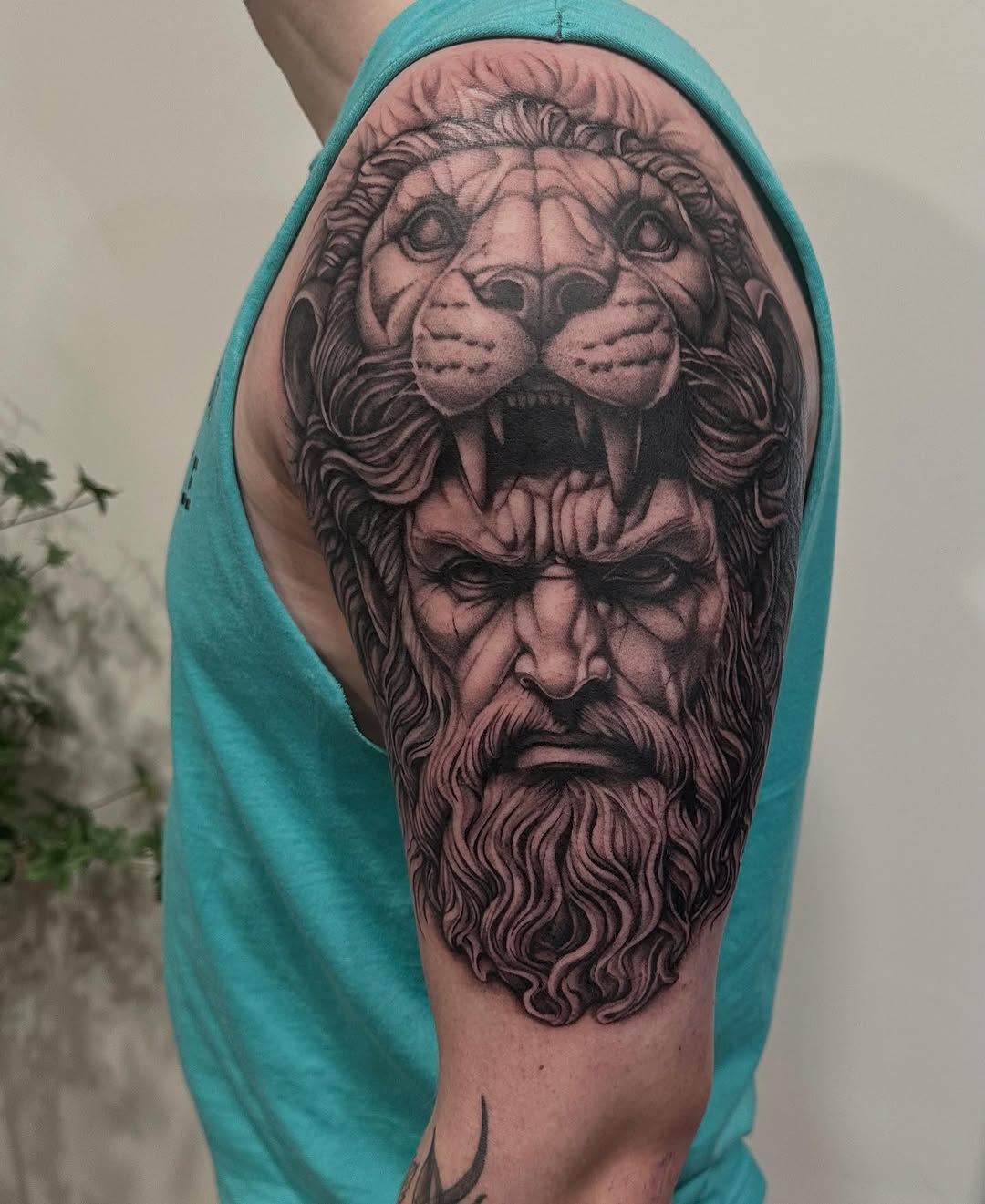 Tattoo by @kate.a.darling — realism, black_and_grey