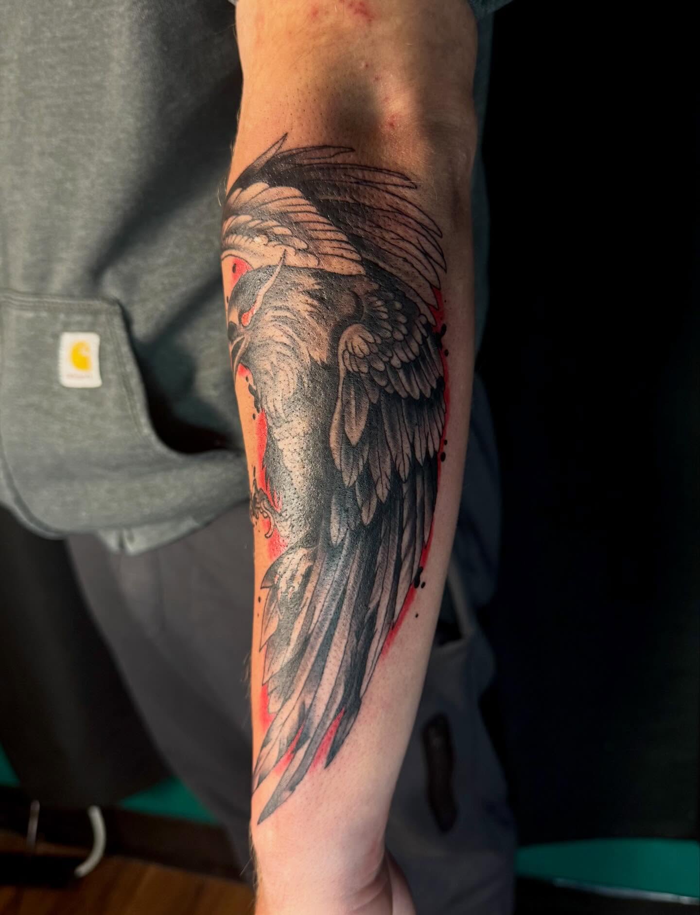 Tattoo by @kaliirisart — realism, dotwork