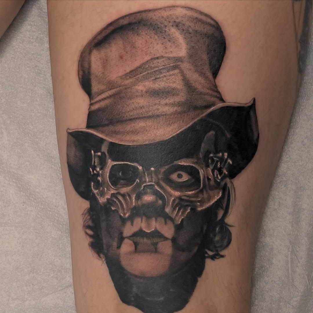 Tattoo by @sageandsintattoo — realism, black_and_grey