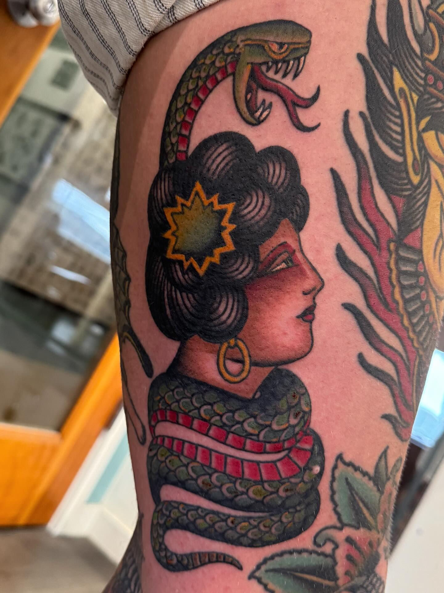 Tattoo by @laurent_trelaun — american_traditional