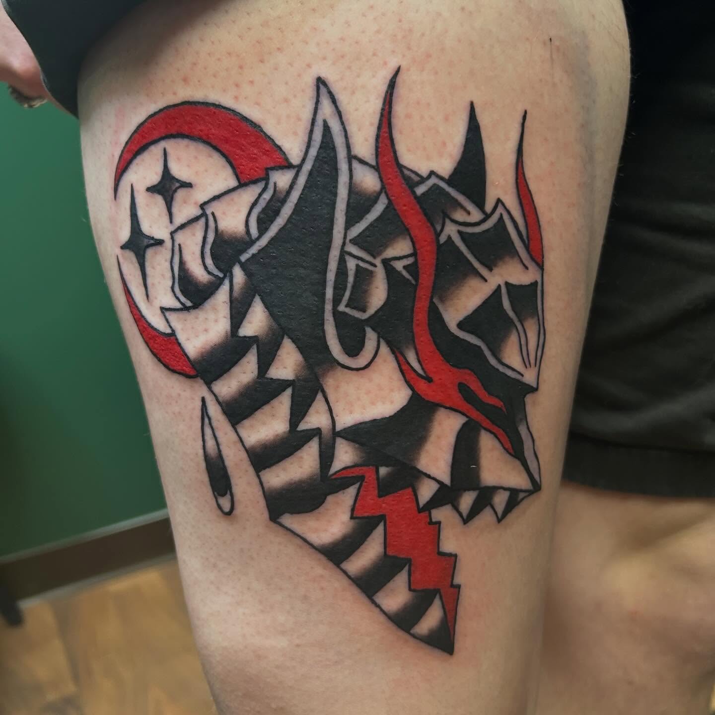 Tattoo by @la5k0_creati0n5 — american_traditional, geometric