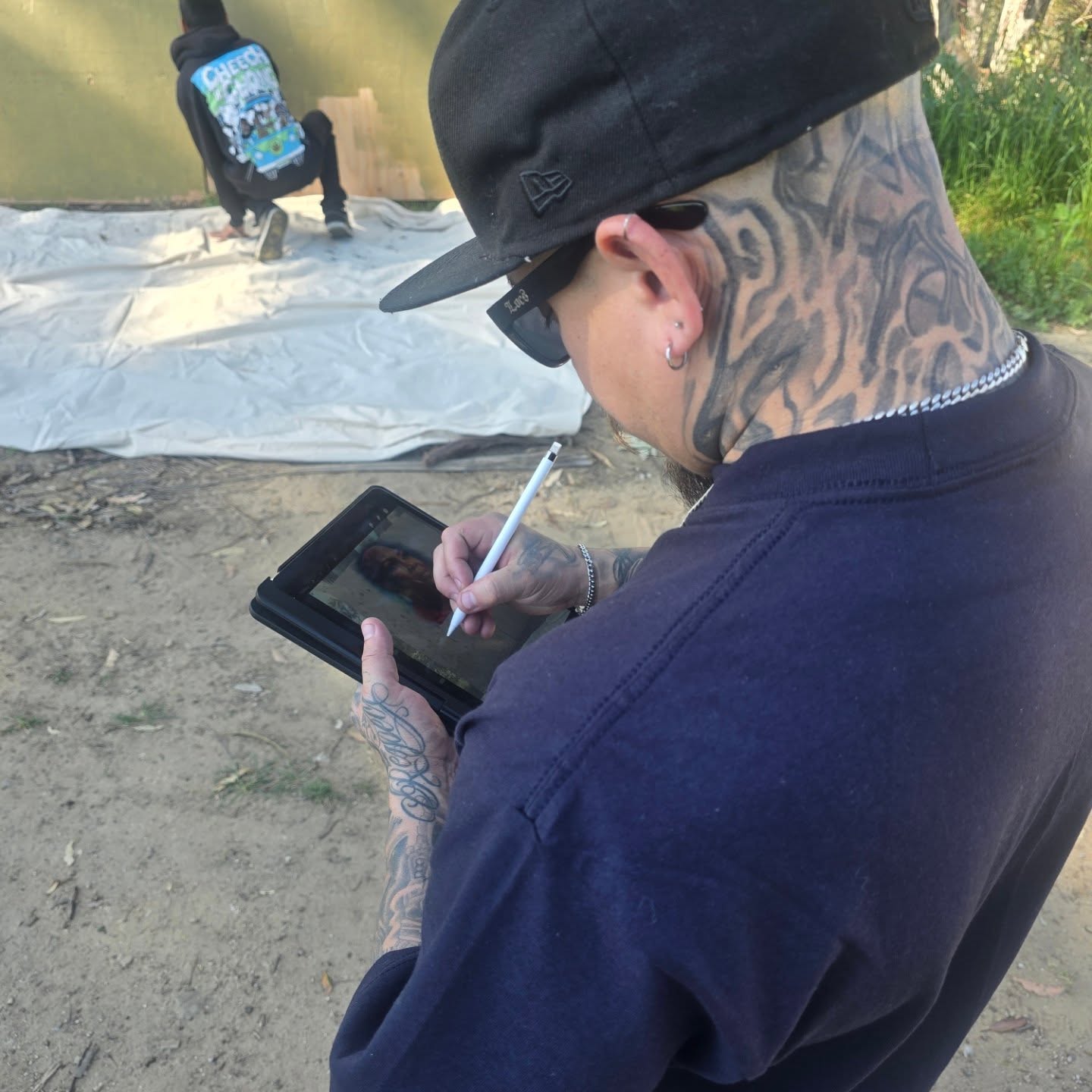 Neck tattoo black and grey tattoo on the neck by 𝕾𝖈𝖗𝖎𝖕𝖙 𝕾𝖕𝖊𝖈𝖎𝖆𝖑𝖎𝖘𝖙