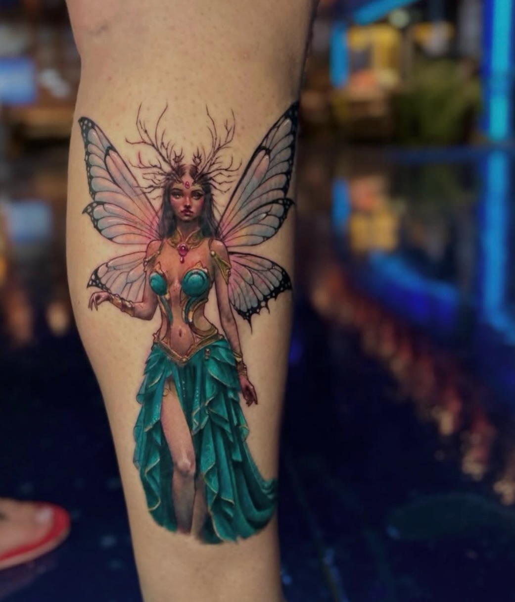 Tattoo by @bhsoceana — illustrative, realism