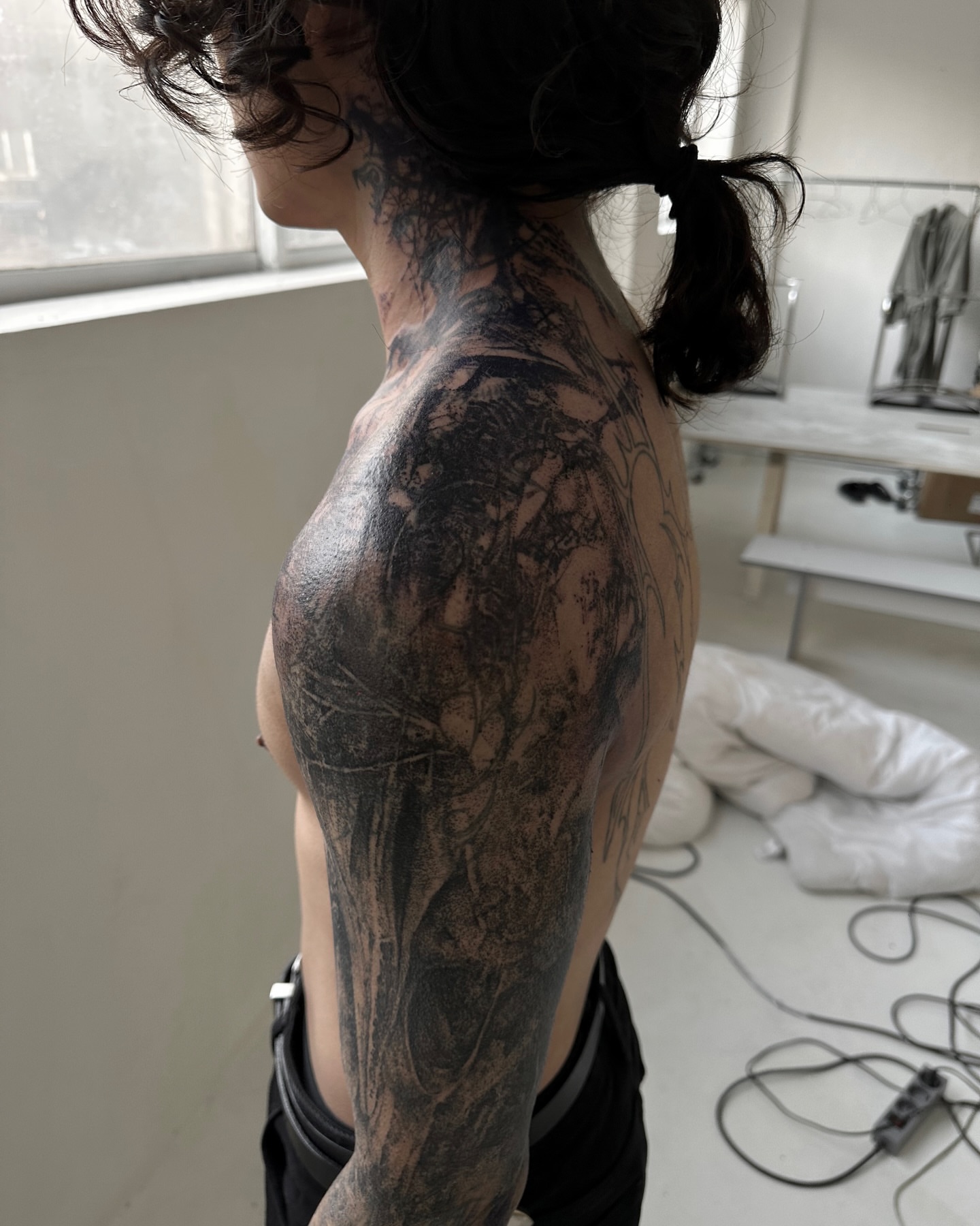 Tattoo by @9ti_________ — black_and_grey, realism