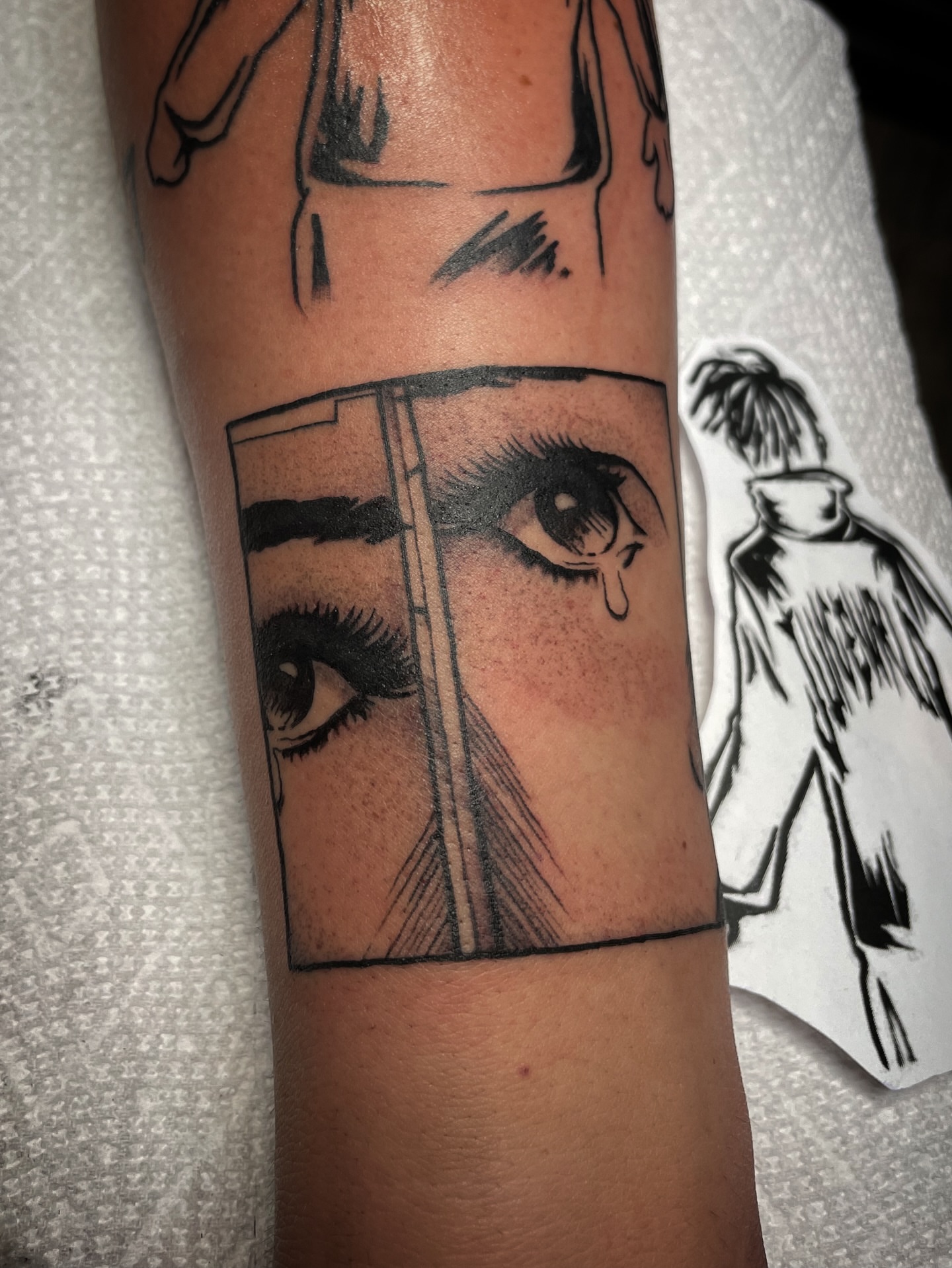 Tattoo by @jodeetattoos — black_and_grey, realism