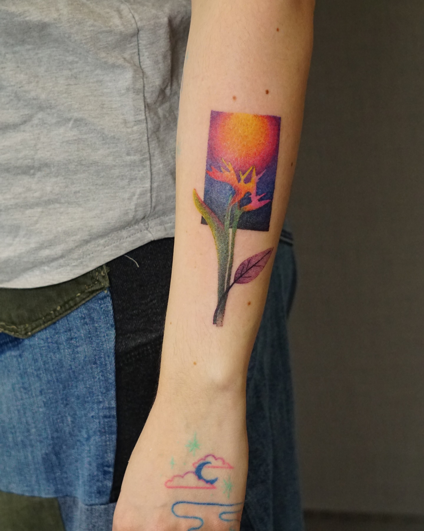 Tattoo by @lub_lub_art β watercolor