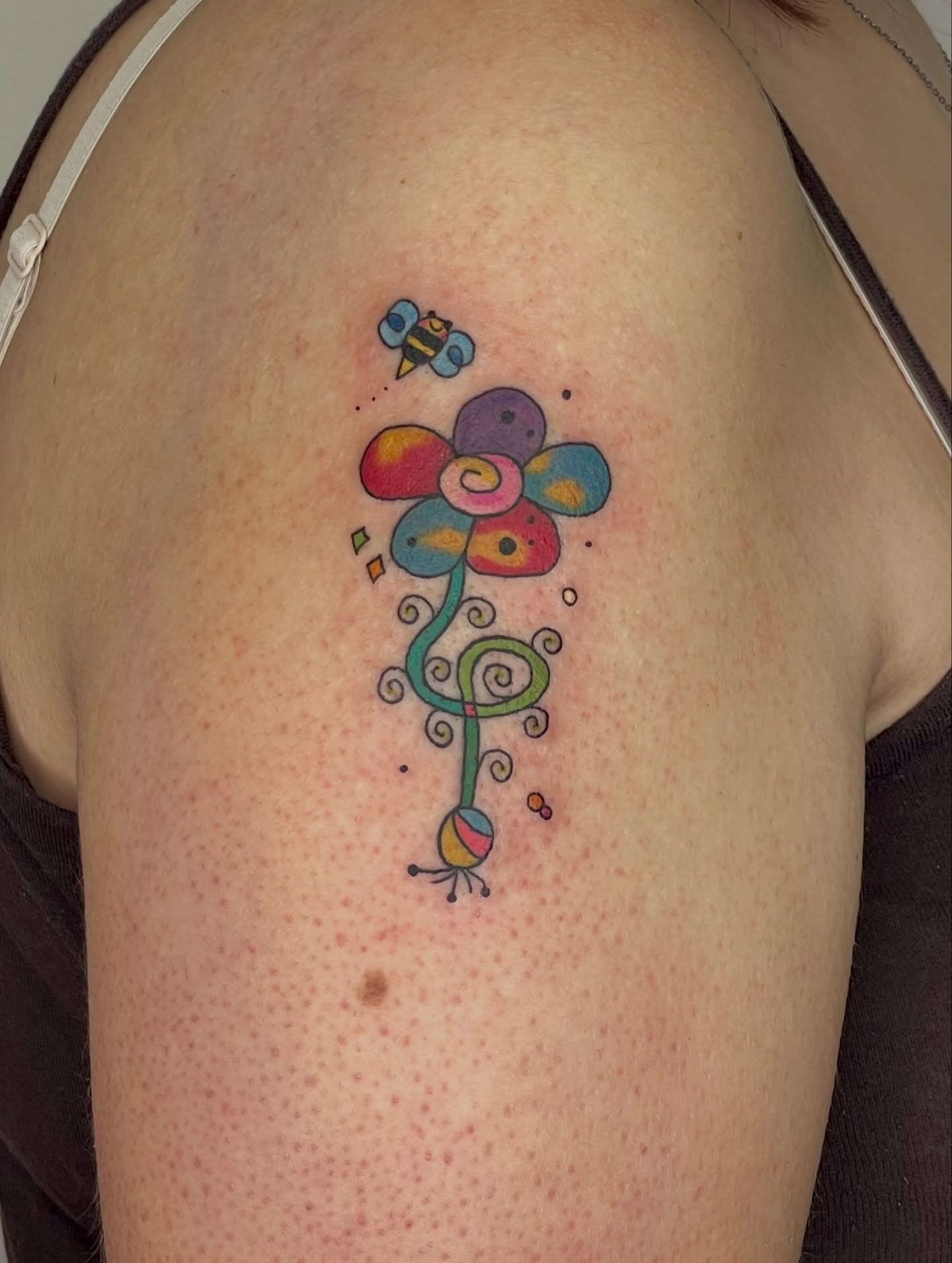 Tattoo by @youniseaweed — new_school, illustrative