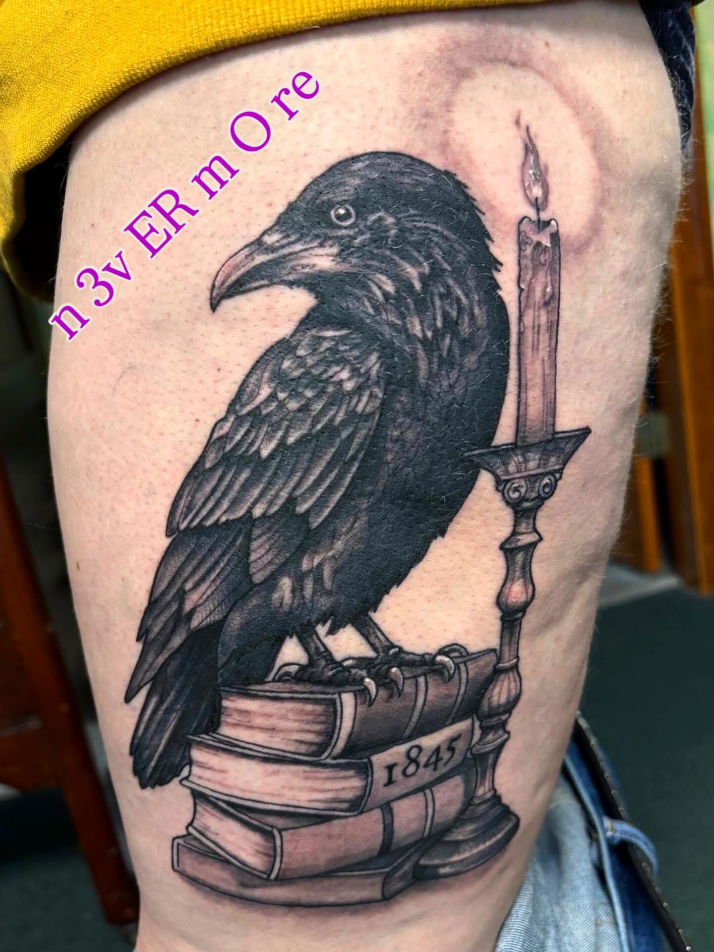 Tattoo by @spugstattoo — realism, black_and_grey