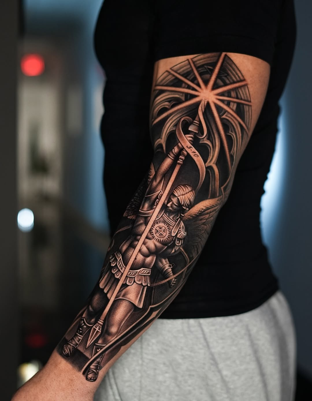 Tattoo by @estebanceron_art — realism, black_and_grey