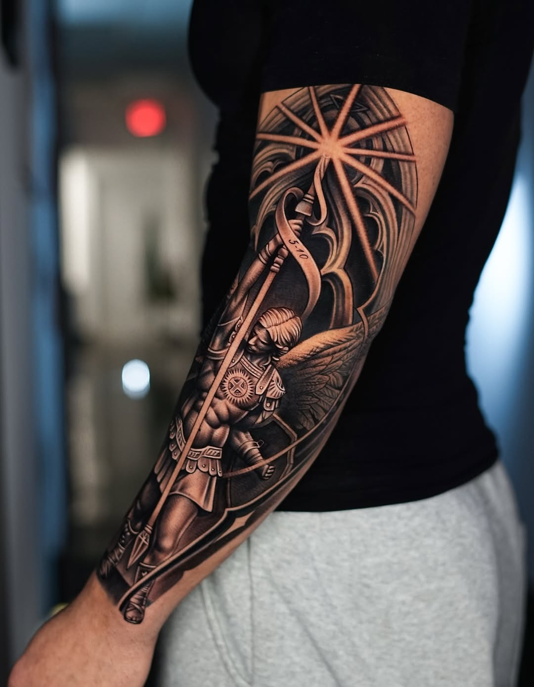 Tattoo by @estebanceron_art — black_and_grey, realism