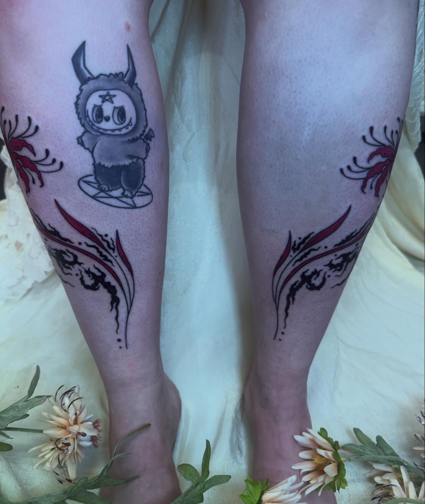 Tattoo by @skittykittykitty — anime