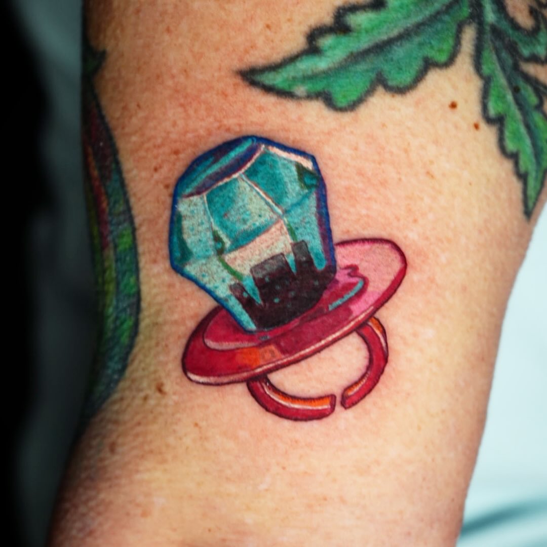 Tattoo by @rayvin_tattoos — geometric