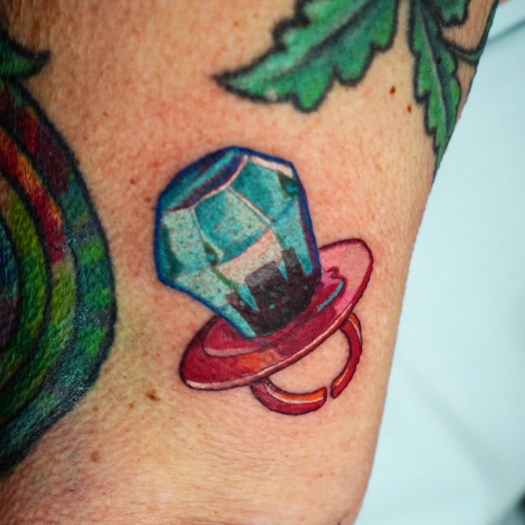 Tattoo by @rayvin_tattoos — geometric