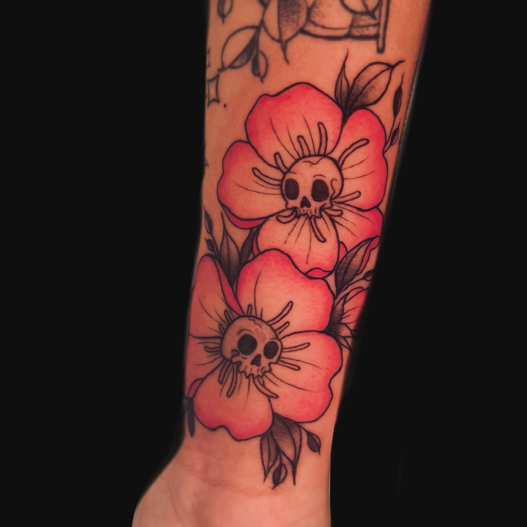 Tattoo by @astrochocobo — american_traditional