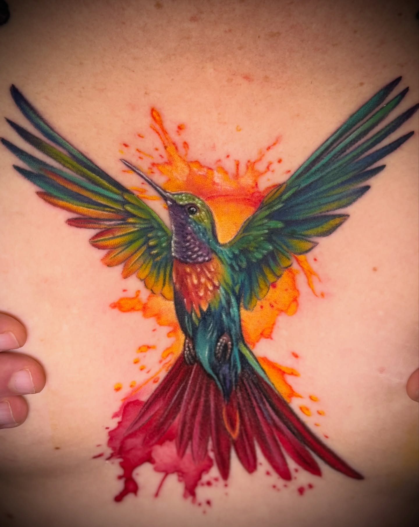 Tattoo by @art_on_skin_dp — watercolor