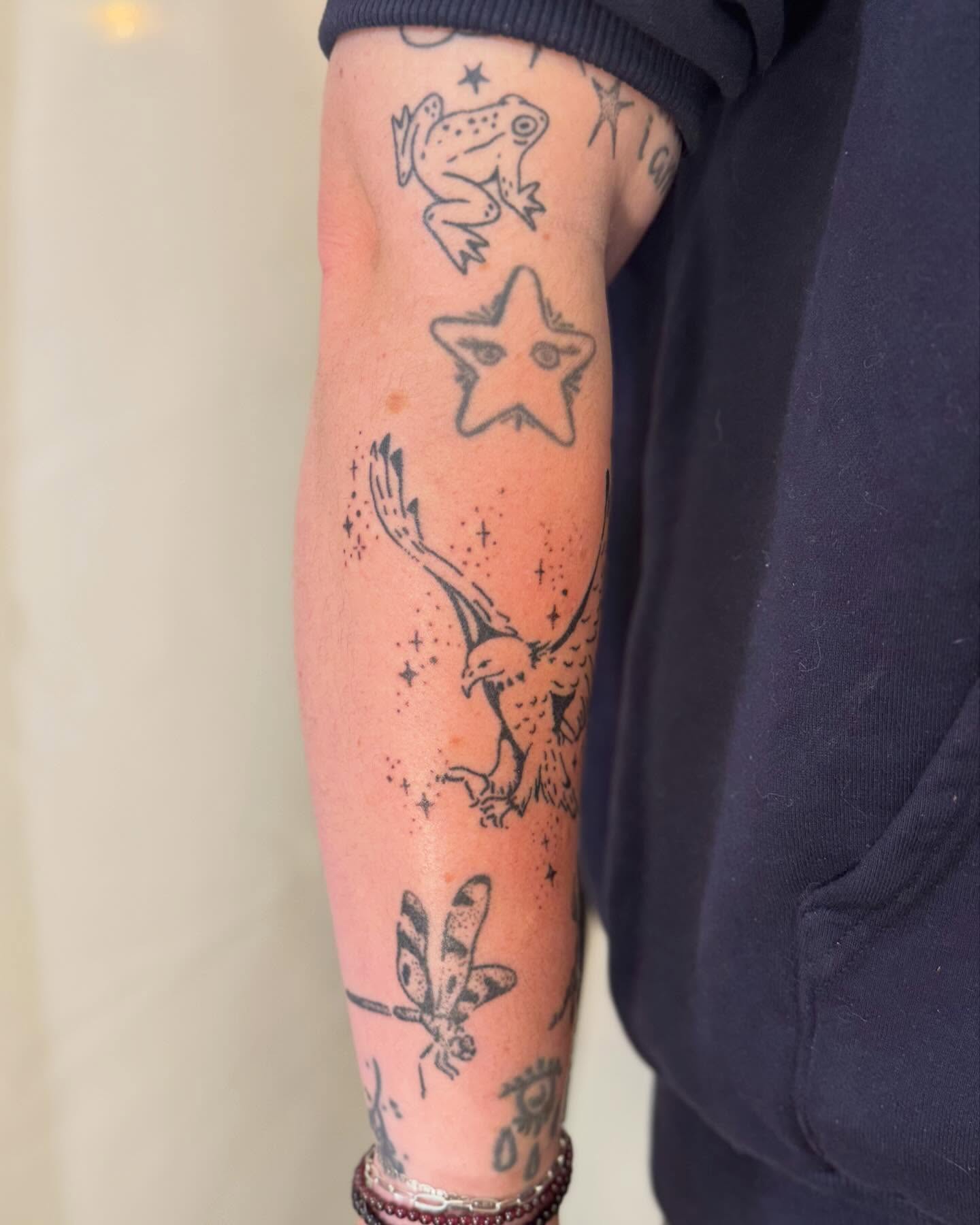 Tattoo by @kipandkoe — black_and_grey