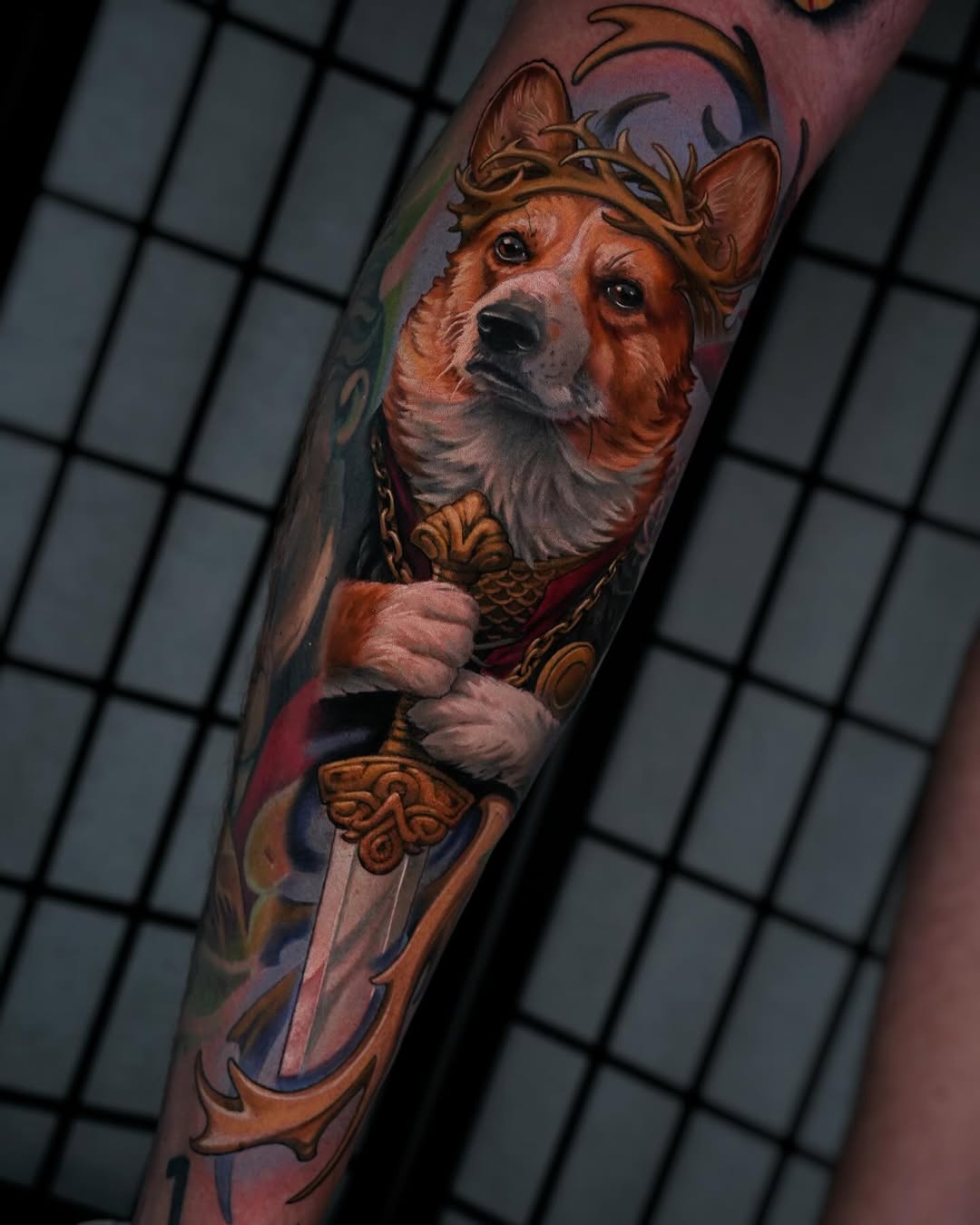 Tattoo work at Anime Ink Con 2026