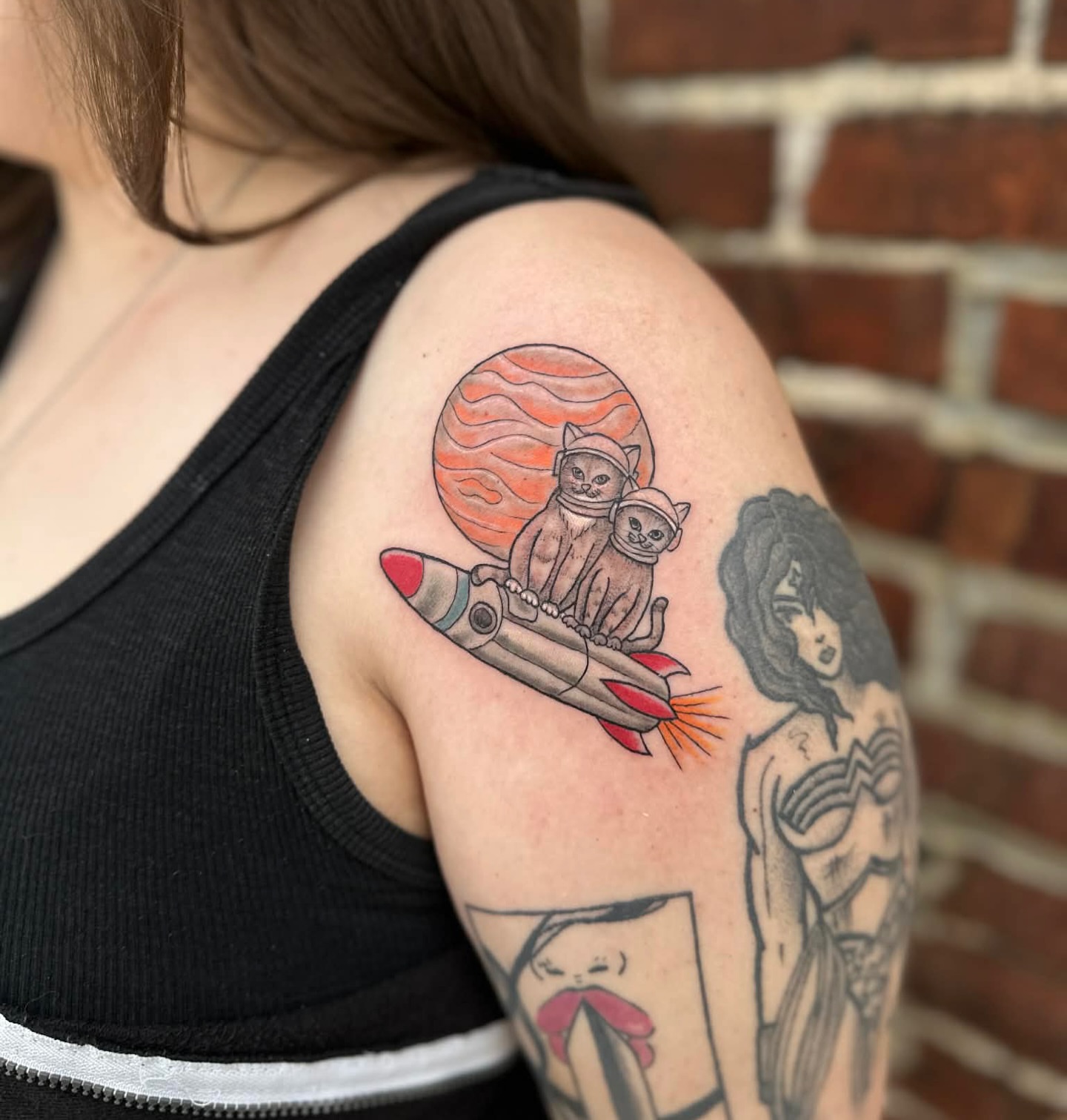 Tattoo by @mallorytattoos — new_school