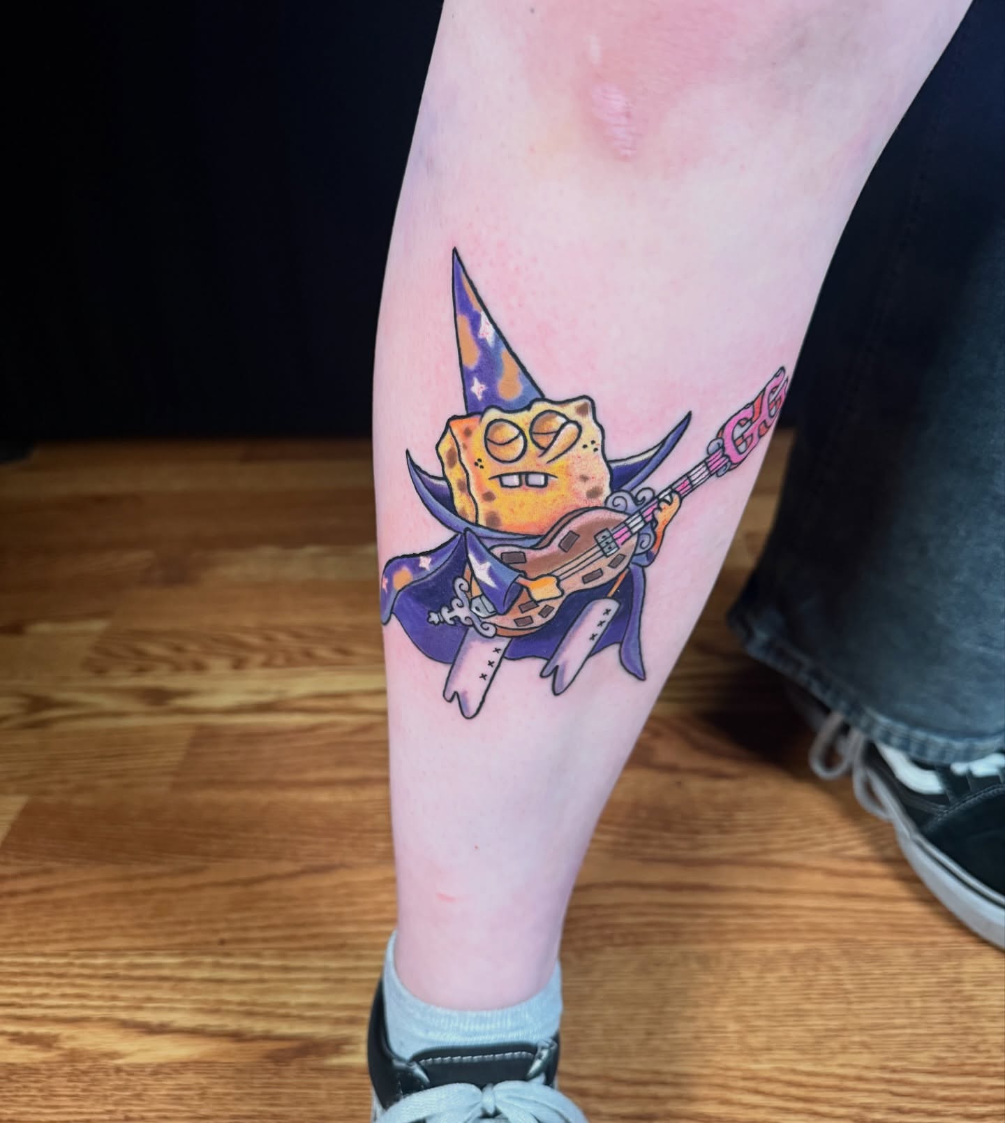 Tattoo by @sideshow_artist — new_school, watercolor