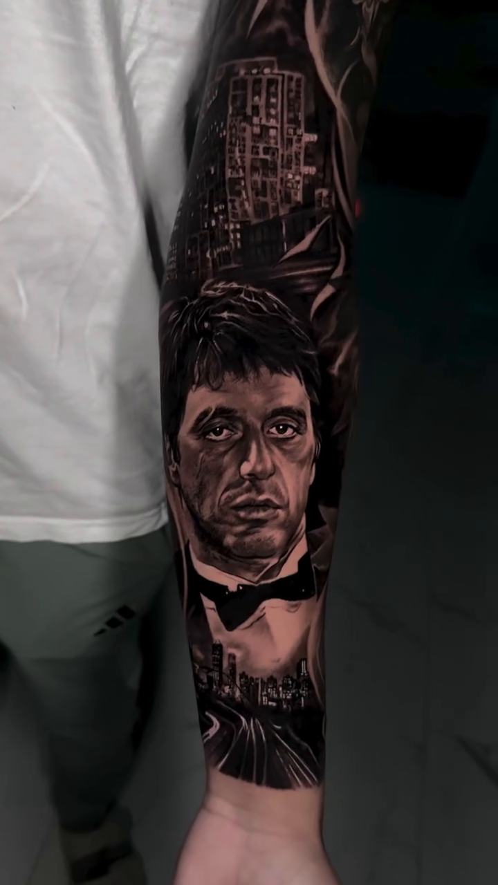 Tattoo by @armandius777 — realism, black_and_grey
