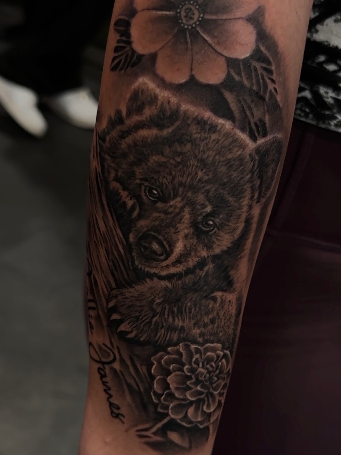 Tattoo by @2groovystudios — realism, black_and_grey