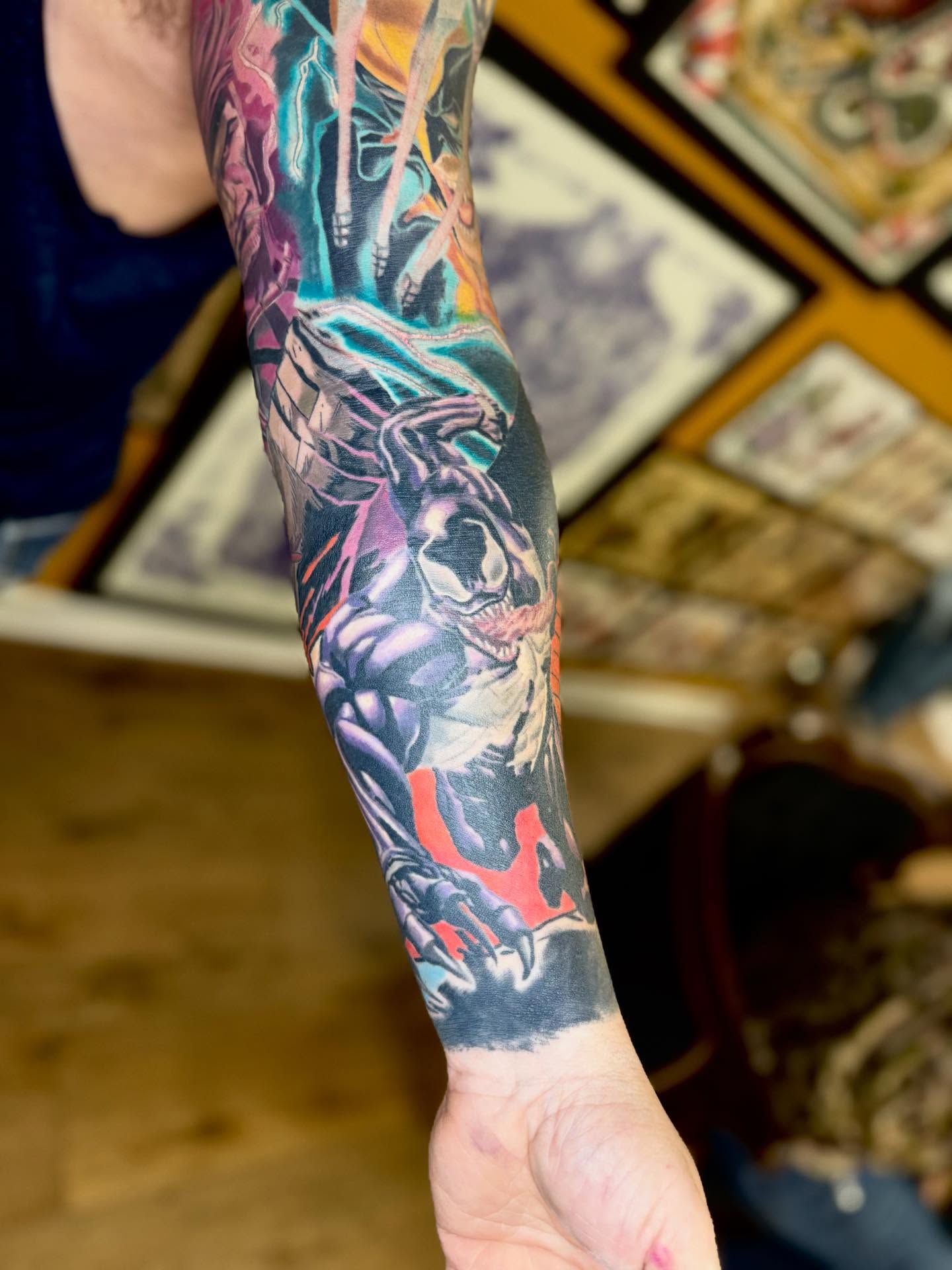 Tattoo by @saku_tattoo — realism, dark_realism