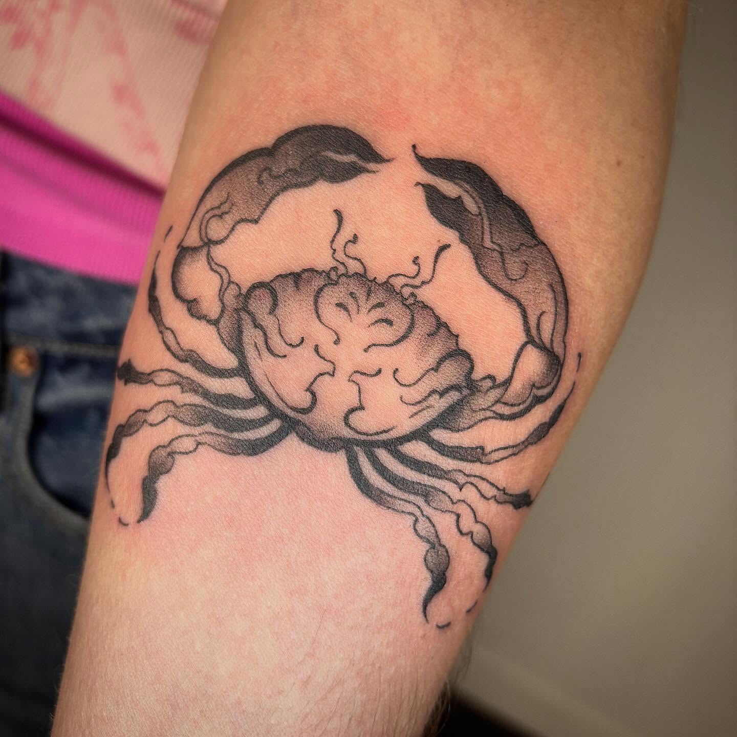 Tattoo by @tattoo.by.q — black_and_grey