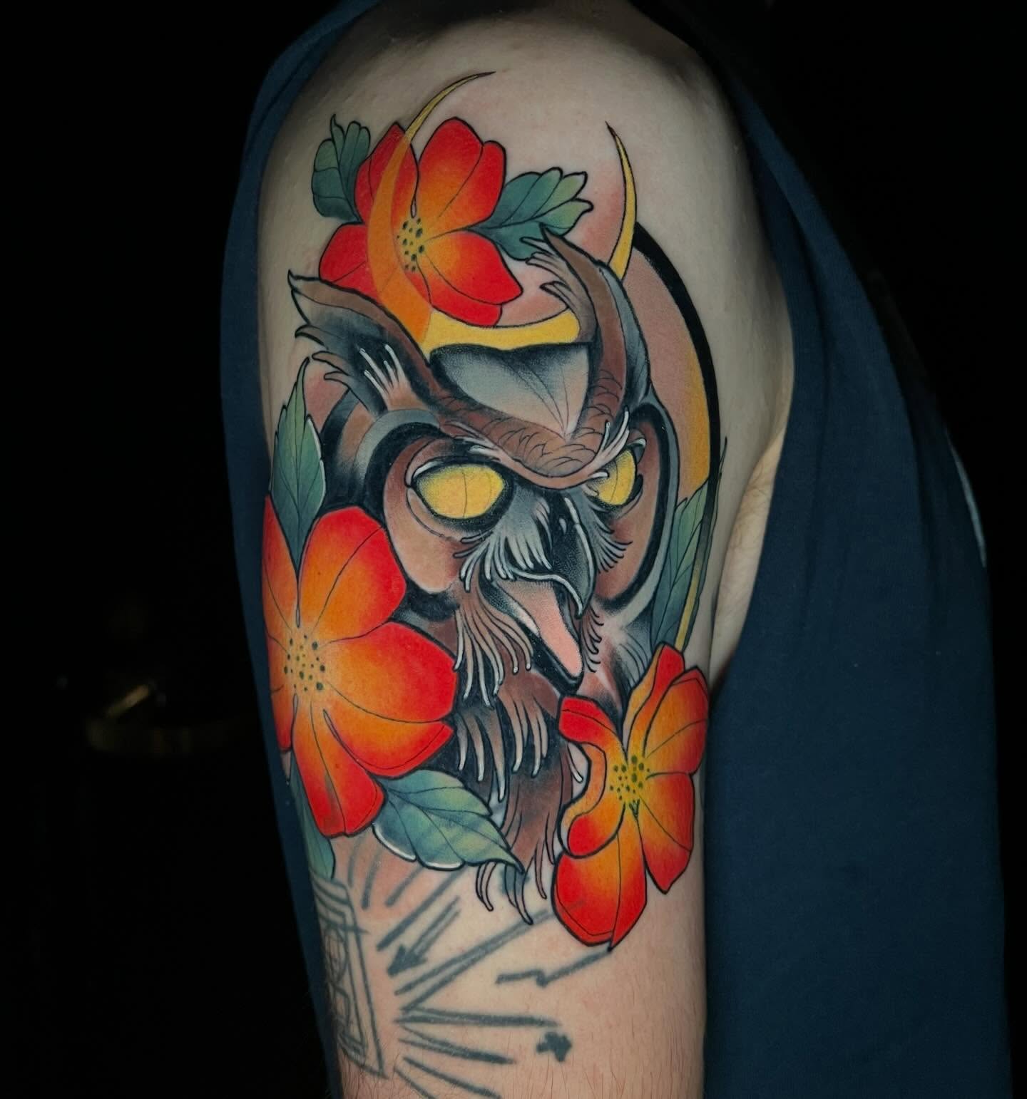 Tattoo by @heatherlynntattoos — american_traditional, dotwork