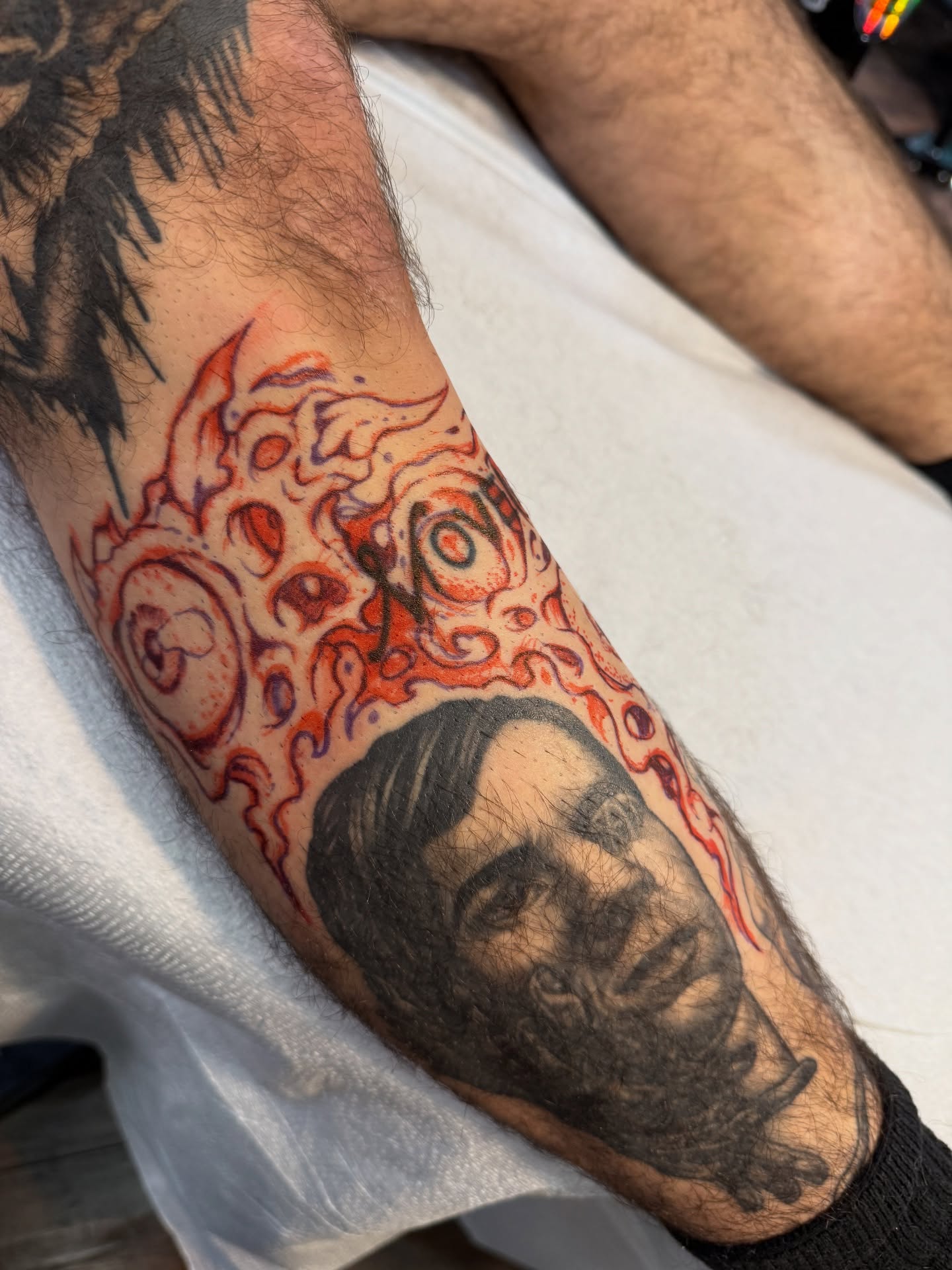 Tattoo by @welpfu — black_and_grey, realism