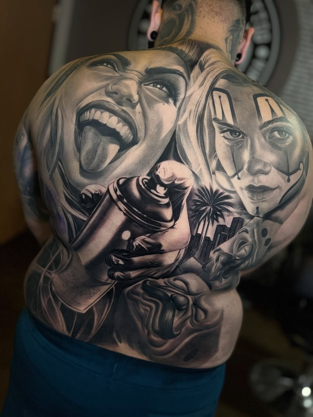 Tattoo by @smokestatts21 — realism, black_and_grey