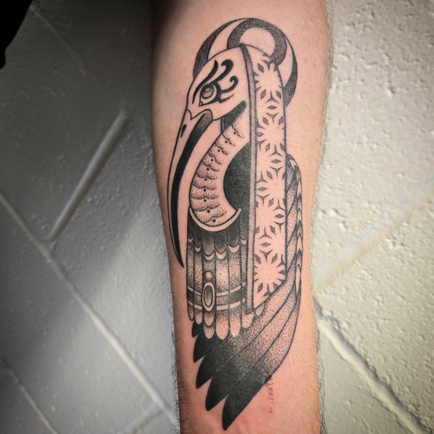 Tattoo by @myinklady — dotwork, black_and_grey