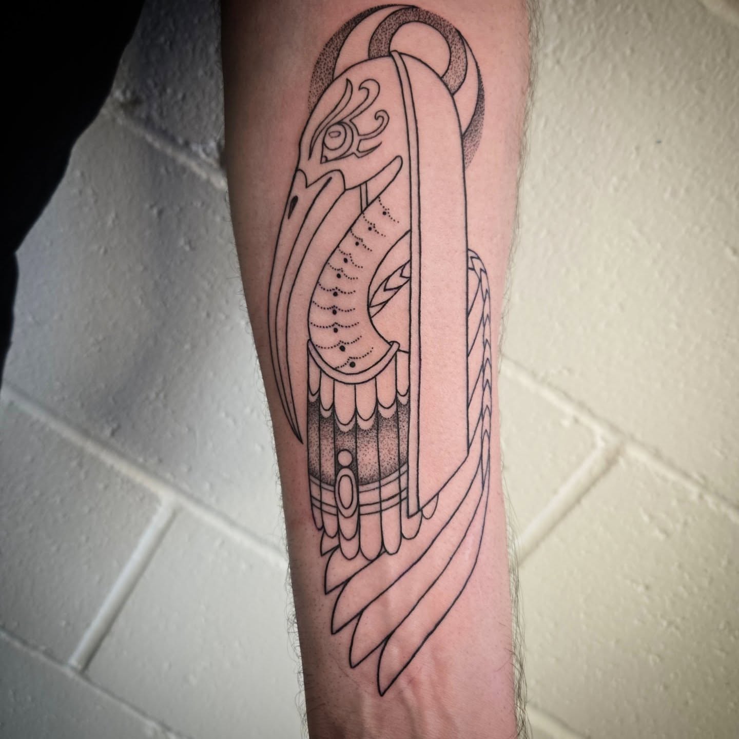 Tattoo by @myinklady — dotwork, geometric