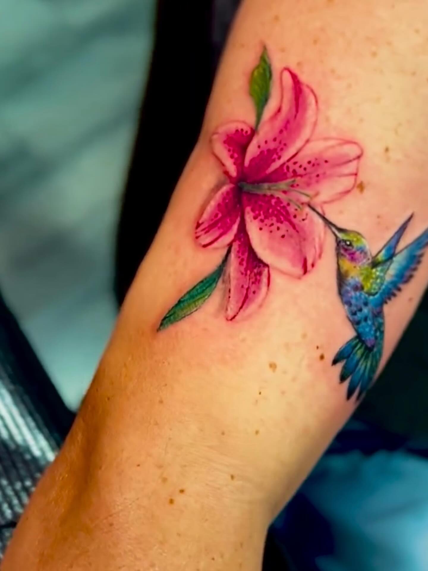 Tattoo by @1916ink — realism, watercolor