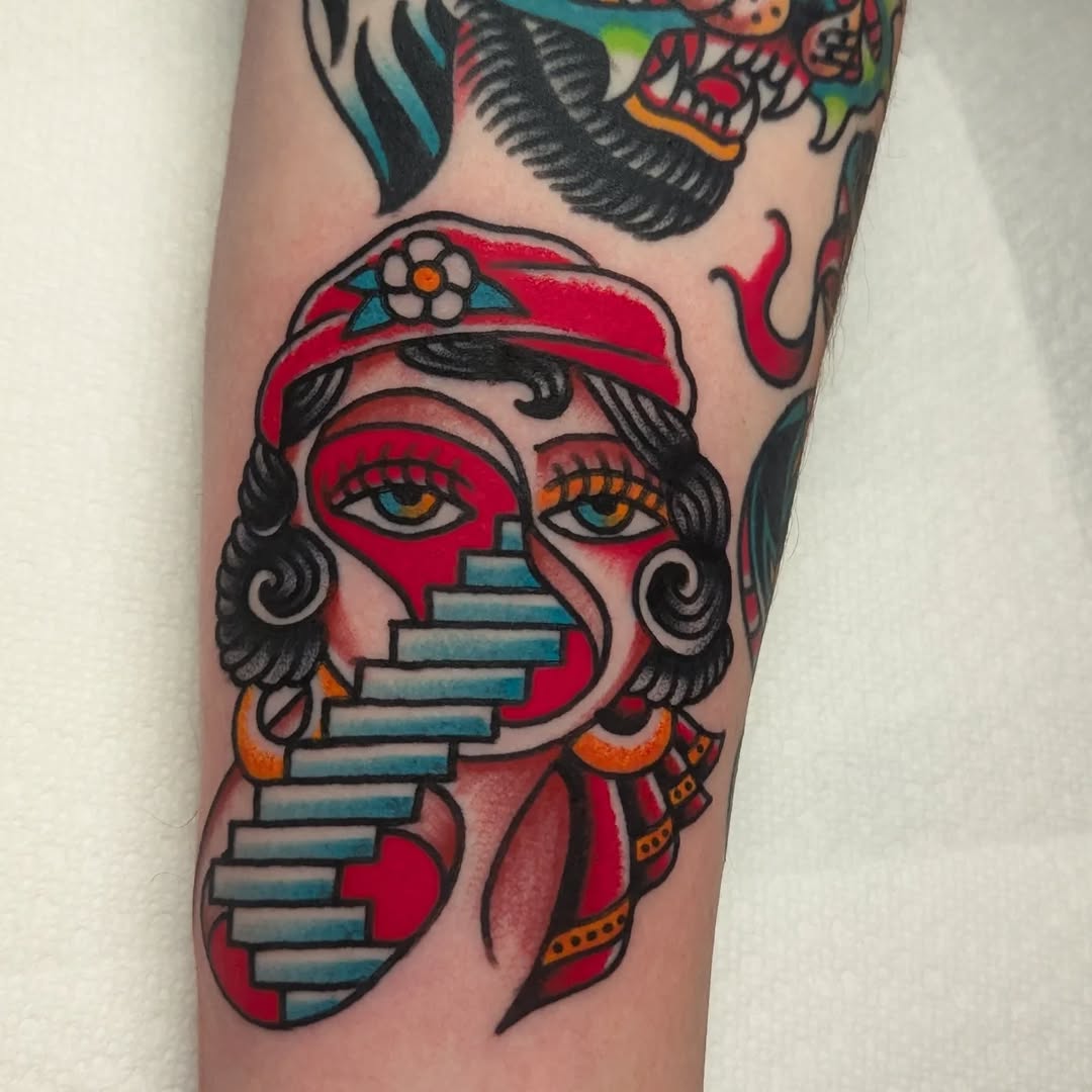 Tattoo by @zapmeistertattoo — american_traditional, neo_traditional