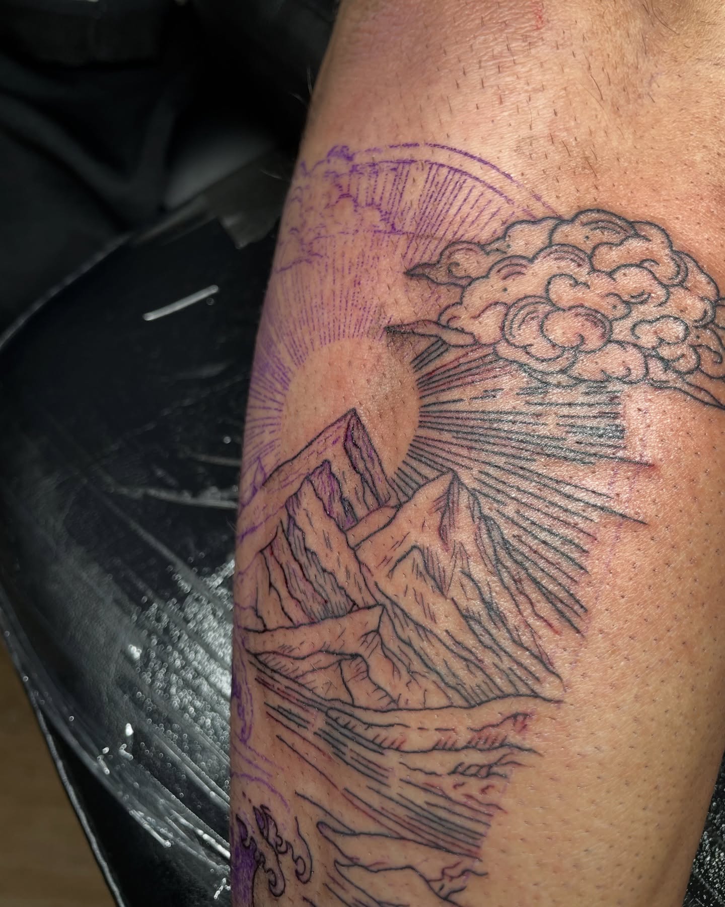 Tattoo by @mimz_studio — black_and_grey