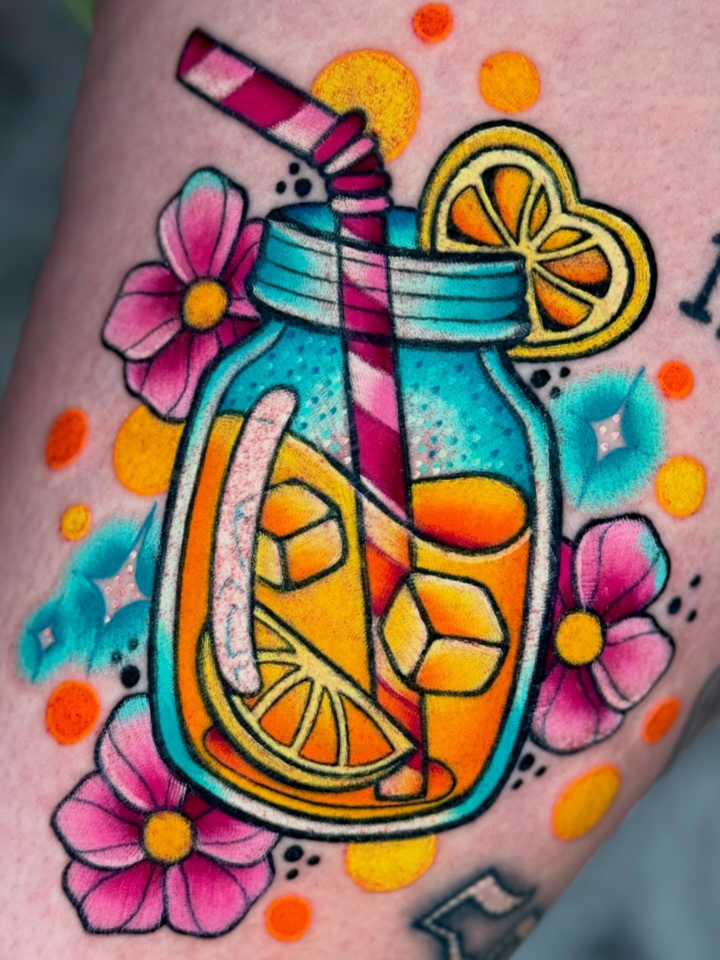 Tattoo by @briannadicksonart — new_school